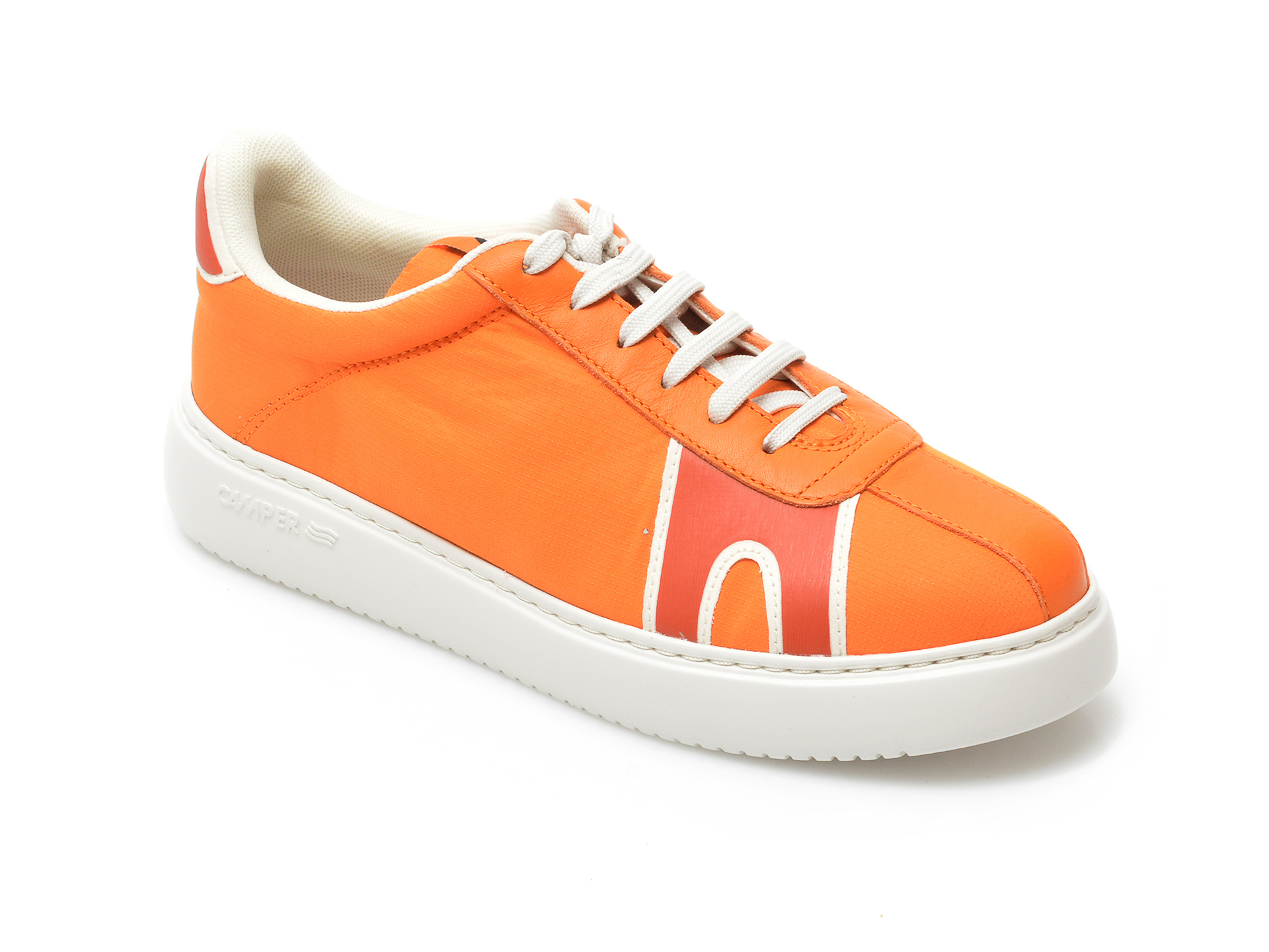 Pantofi sport CAMPER portocalii, K201382, din material textil /femei/pantofi imagine noua