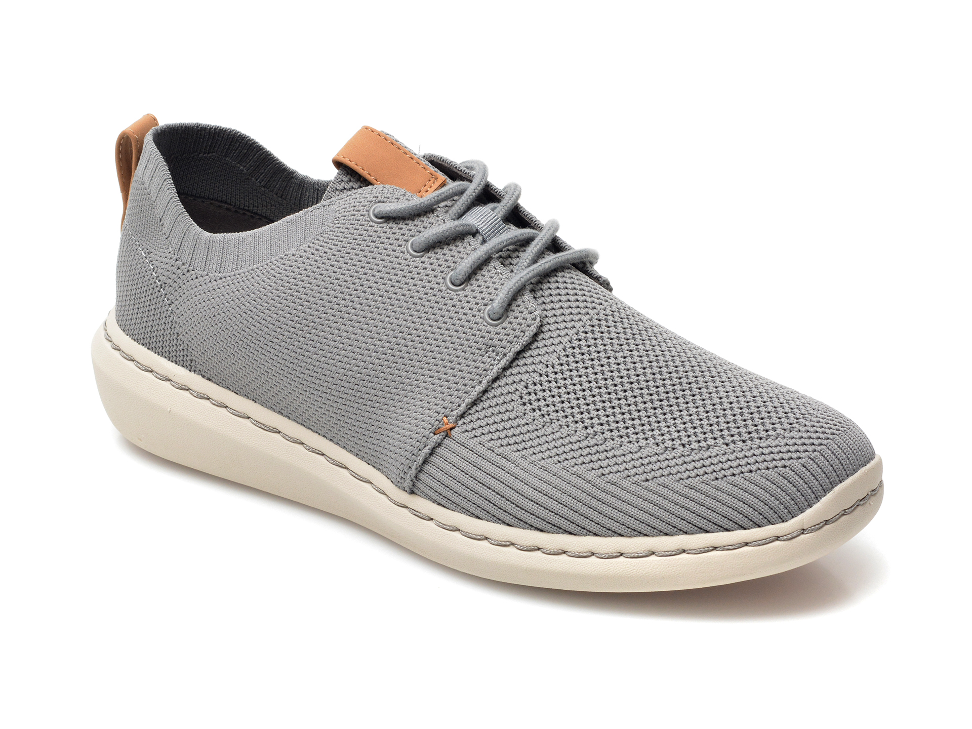 Pantofi Sport Clarks Gri, Step Urban Mix, Din Material Textil