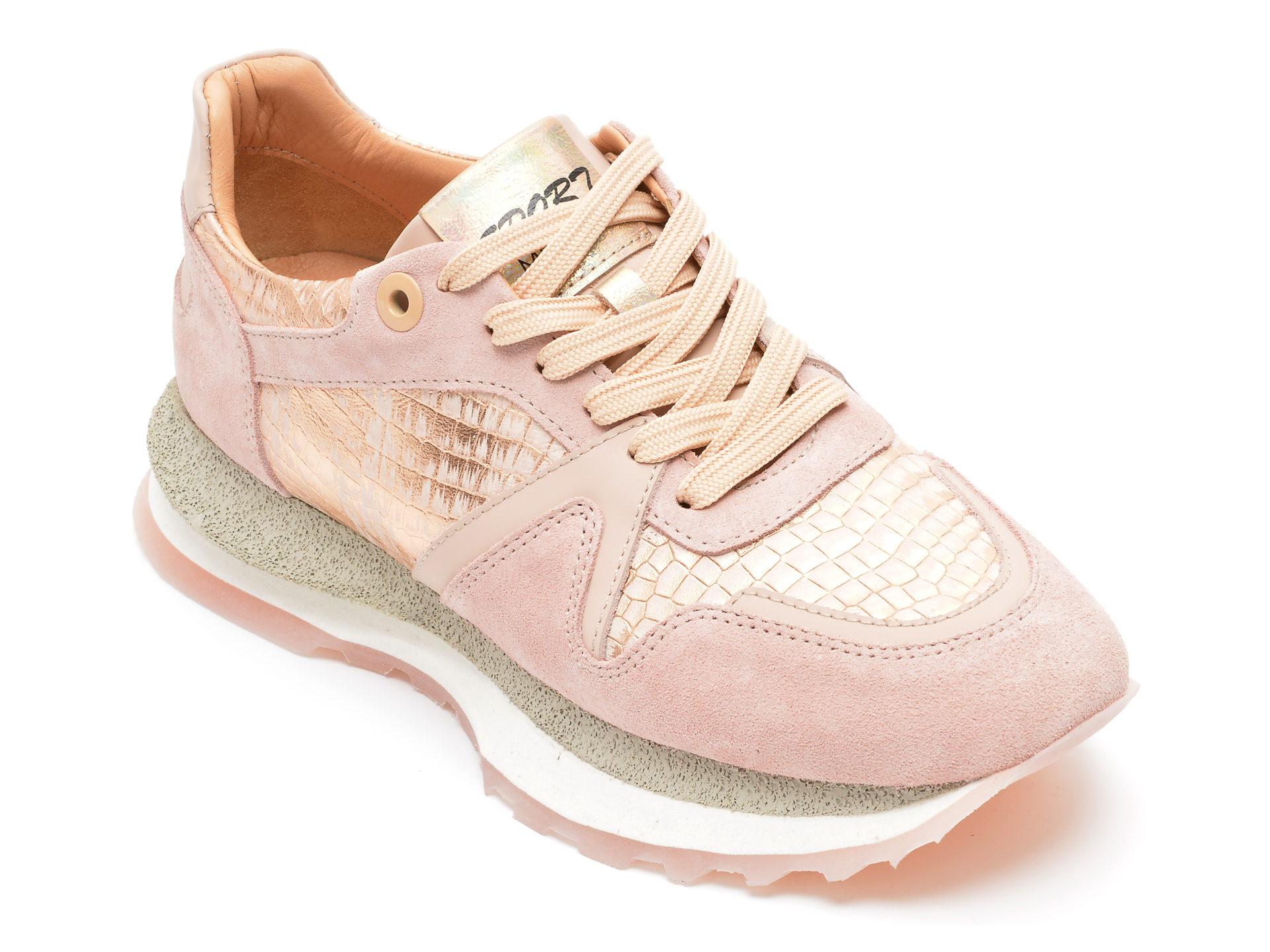 Pantofi sport EPICA roz, 1355370, din piele naturala