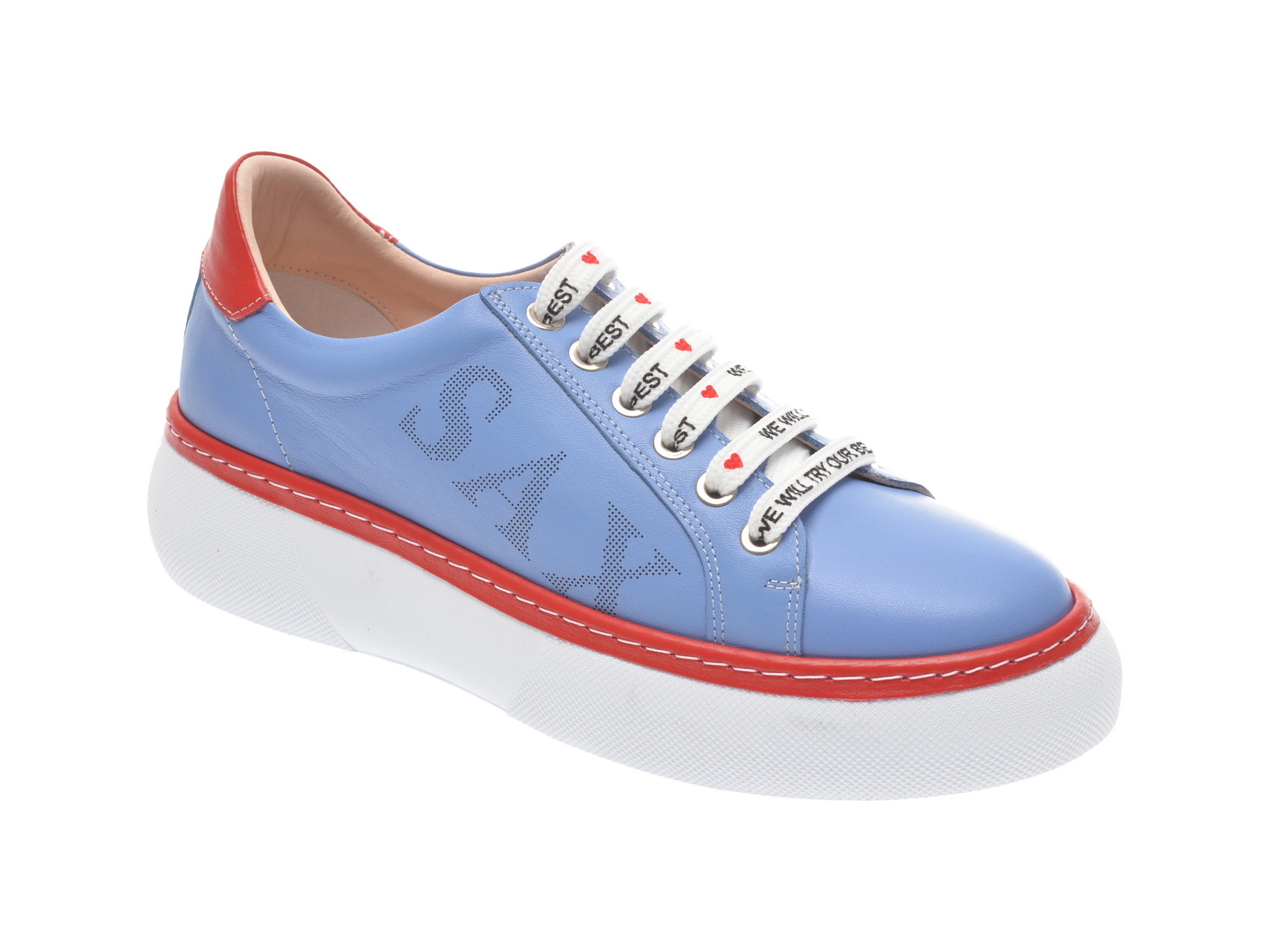 Pantofi sport FLAVIA PASSINI albastri, 826409, din piele naturala