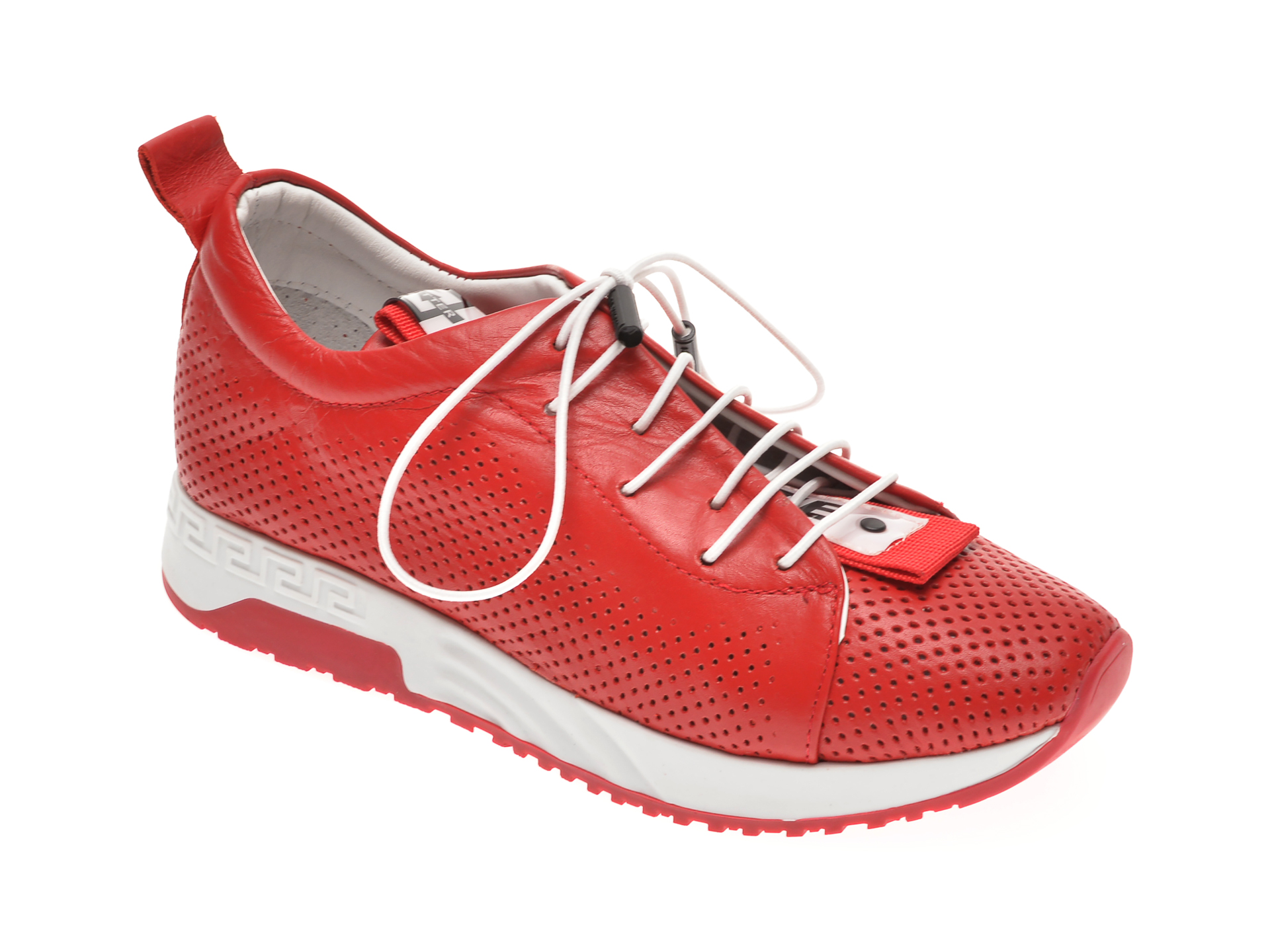 Pantofi sport FLAVIA PASSINI rosii, 022607, din piele naturala