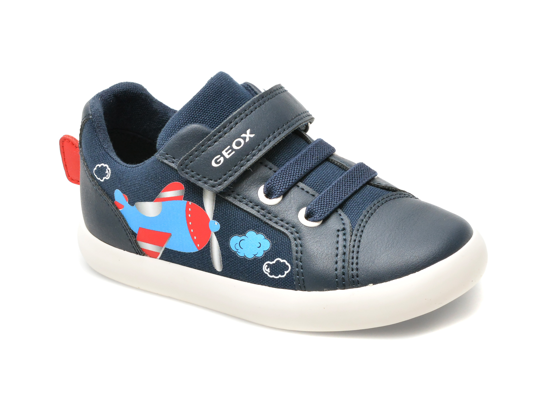 Pantofi sport GEOX bleumarin, B451NC, din piele ecologica