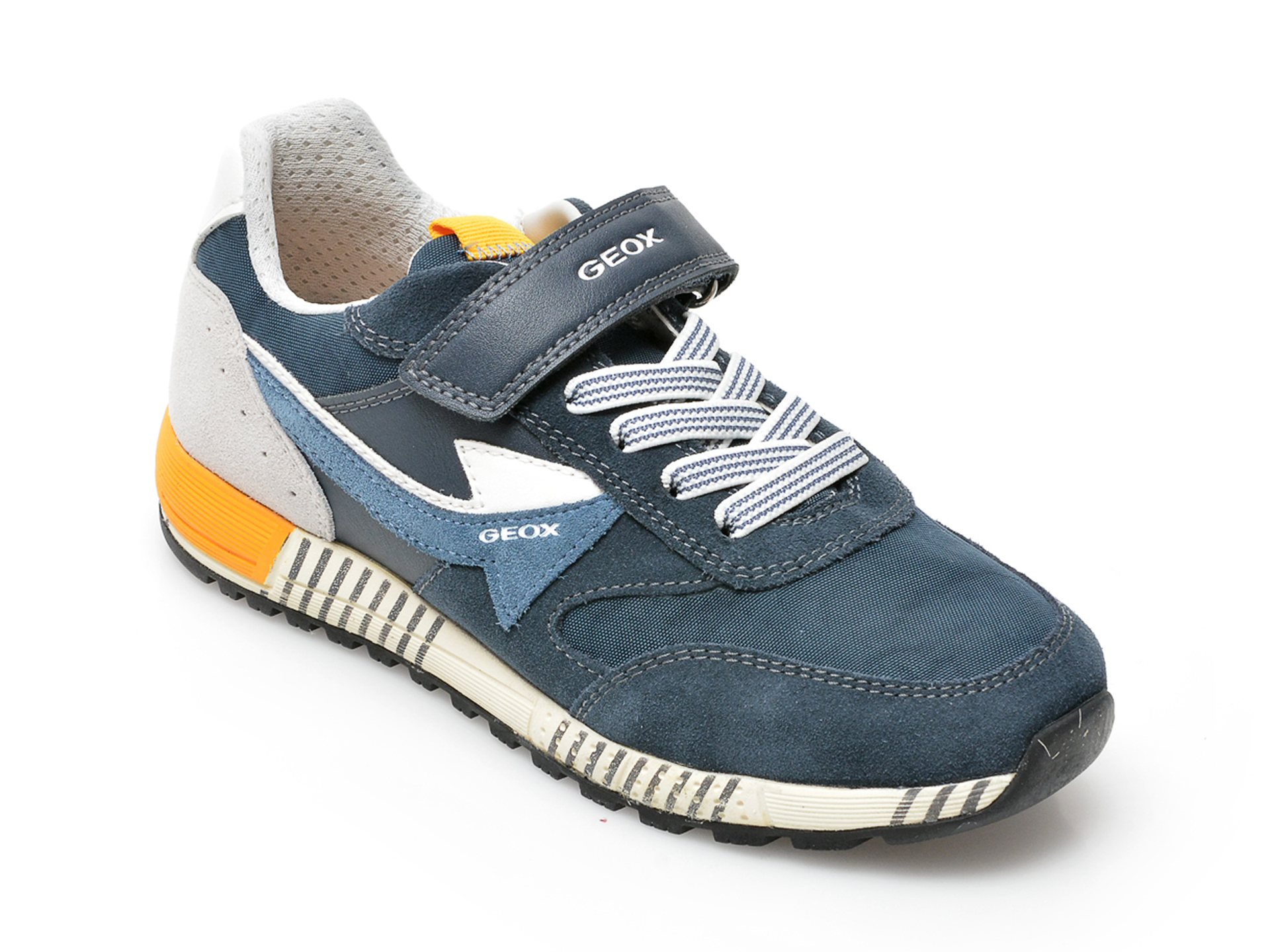 Pantofi sport GEOX bleumarin, J259EA, din material textil si piele naturala 2023 ❤️ Pret Super tezyo.ro imagine noua 2022