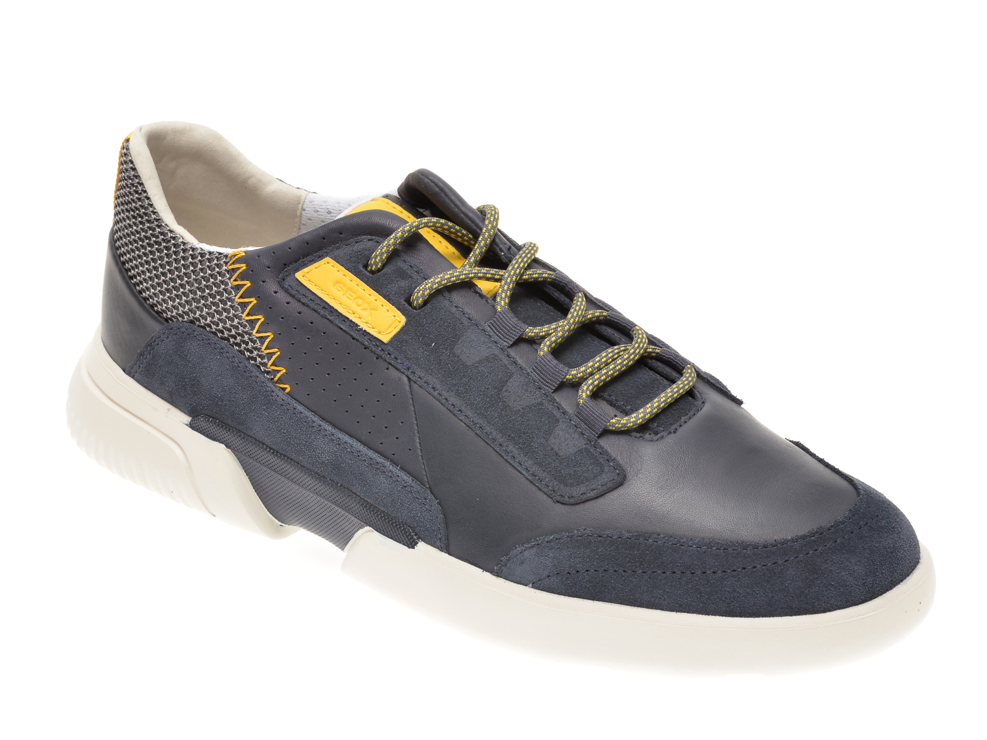 Pantofi sport GEOX bleumarin, U04AFA, din piele naturala