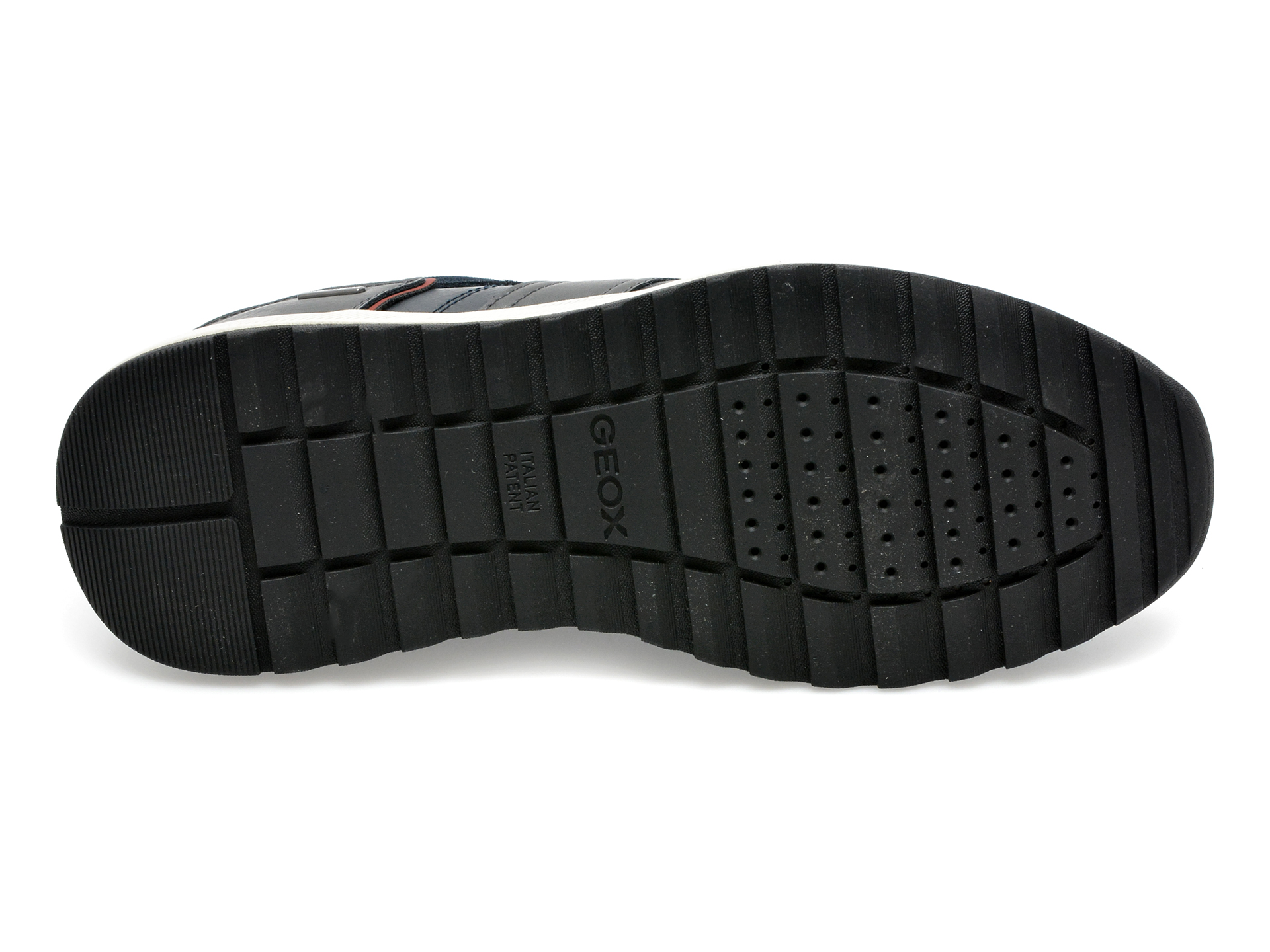 Poze Pantofi sport GEOX bleumarin, U26EXA, din piele naturala si material textil Tezyo