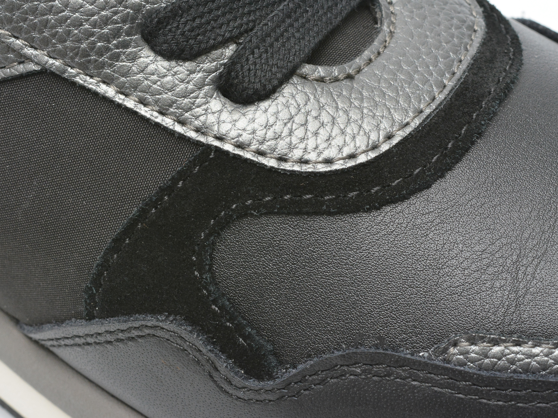 Poze Pantofi sport GEOX negri, D25RRB, din piele naturala tezyo.ro - by OTTER Distribution