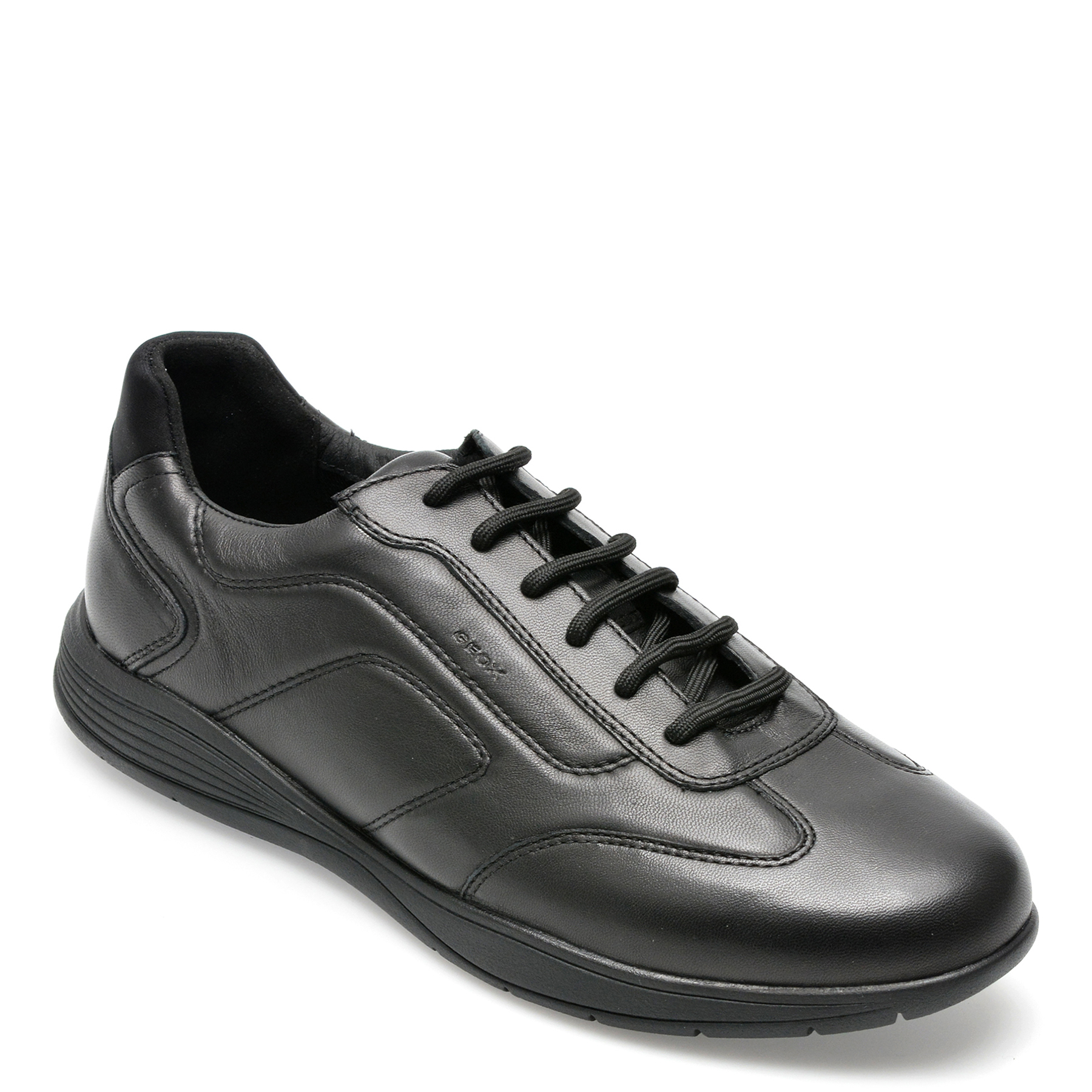 Pantofi sport GEOX negri, U16BXC, din piele naturala barbati 2023-09-21