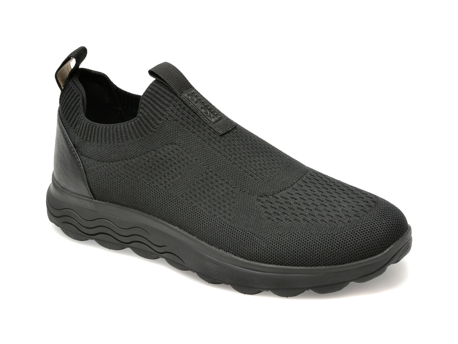 Pantofi sport GEOX negri, U25BYA, din material textil