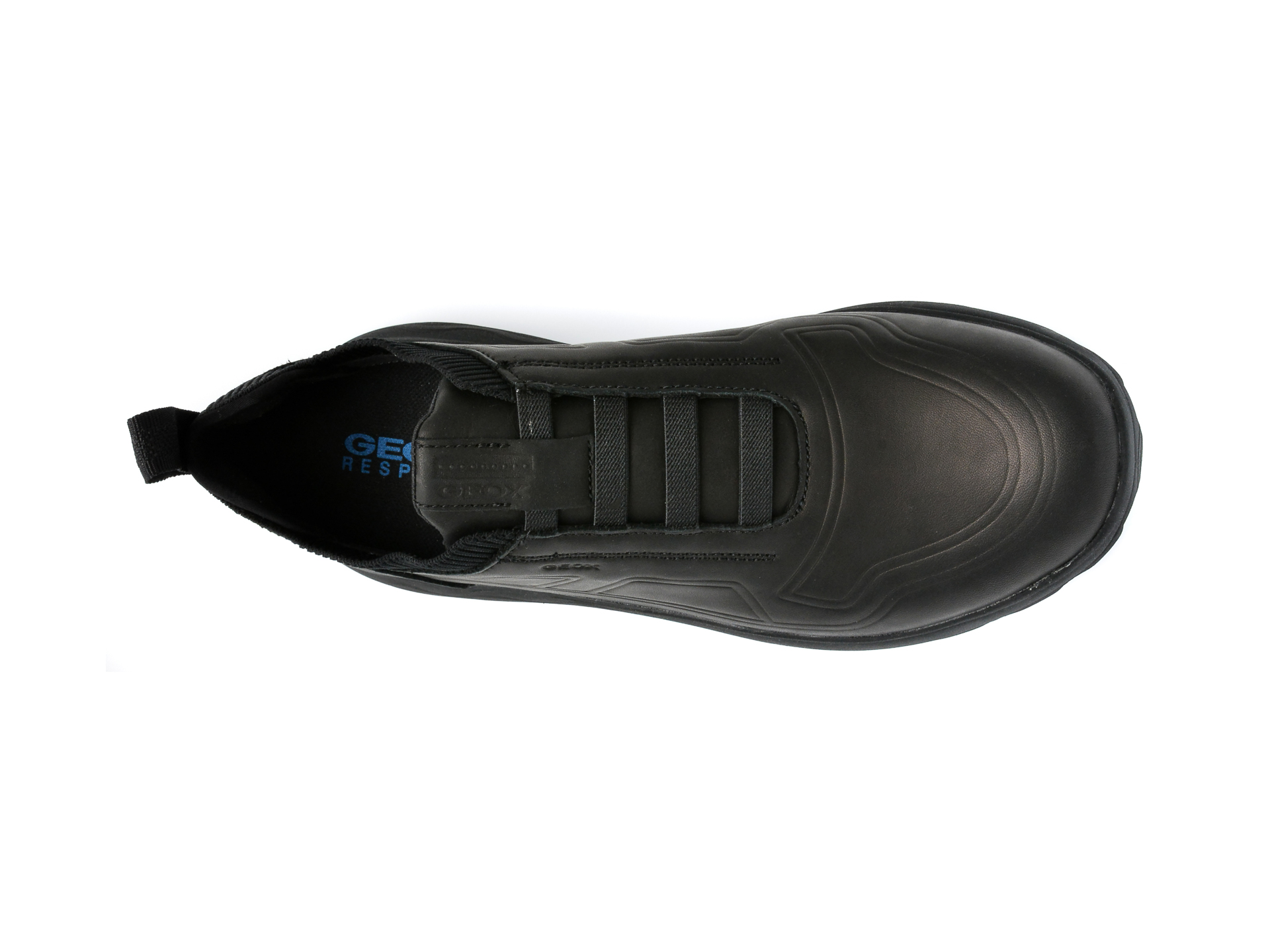 Poze Pantofi sport GEOX negri, U26BYF, din piele naturala Tezyo