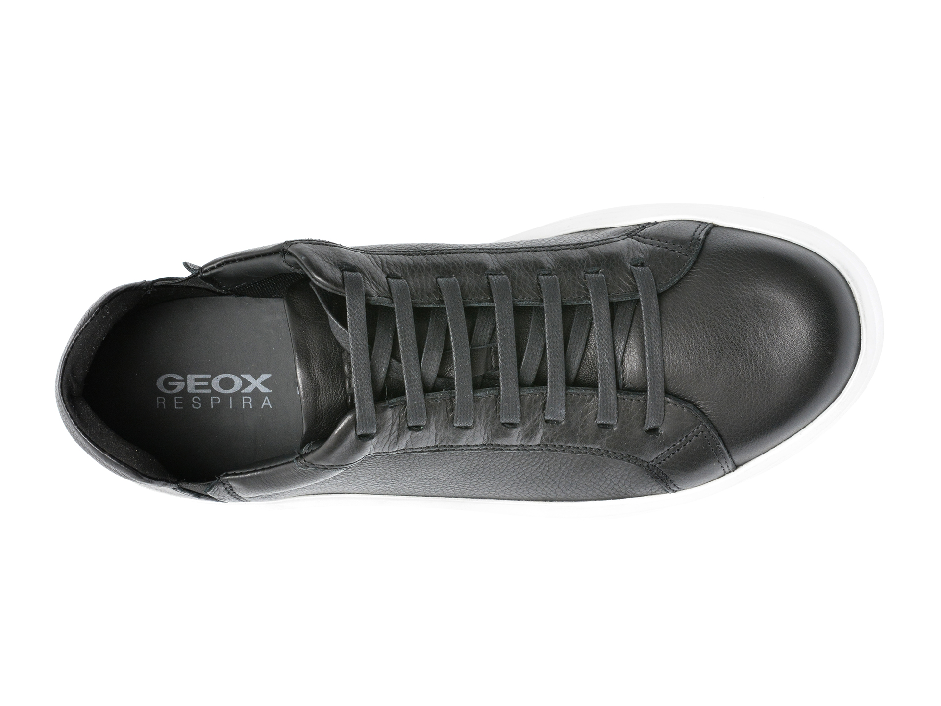 Poze Pantofi sport GEOX negri, U26EAB, din piele naturala Tezyo