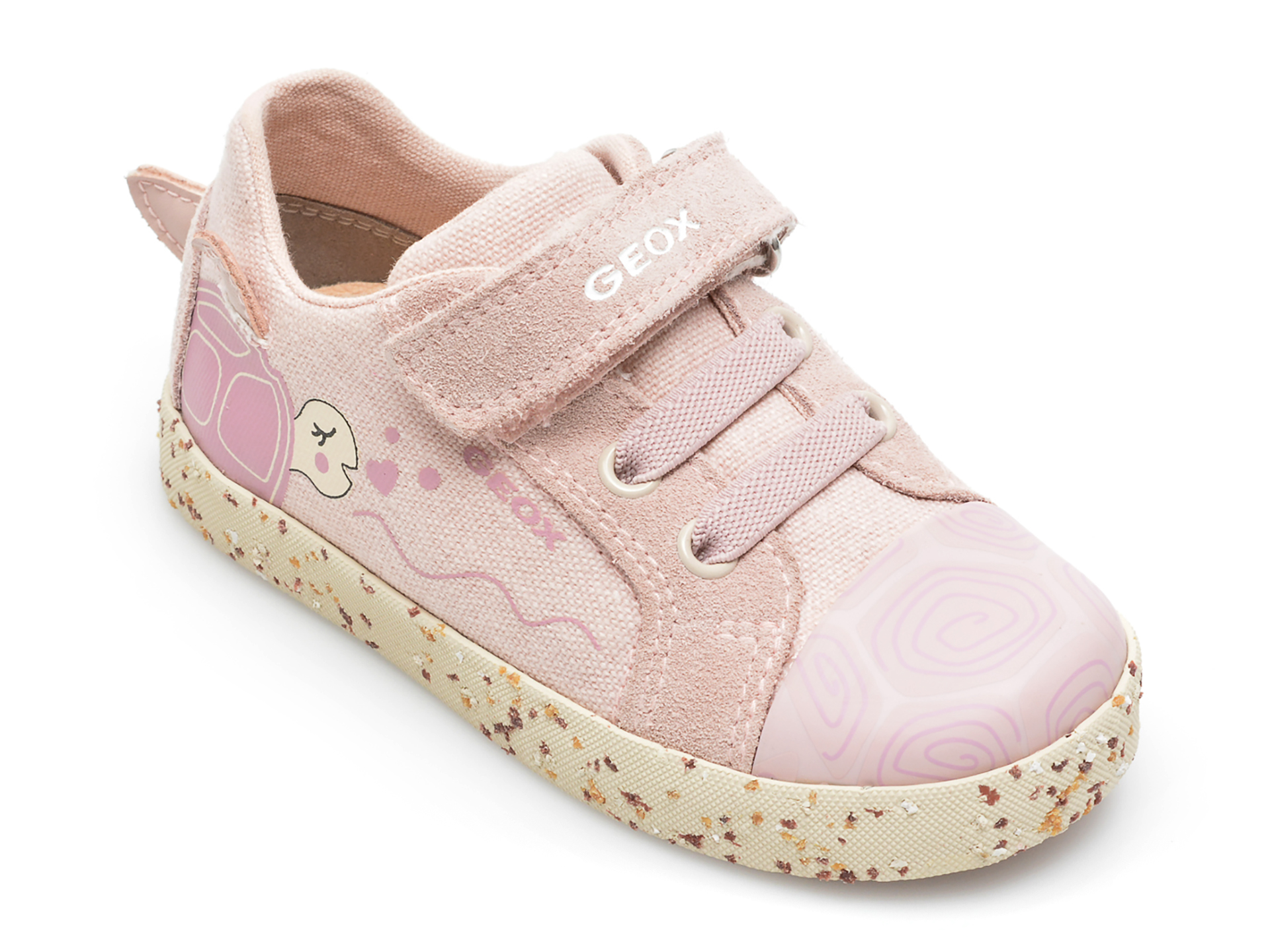 Pantofi sport GEOX roz, B25D5C, din material textil