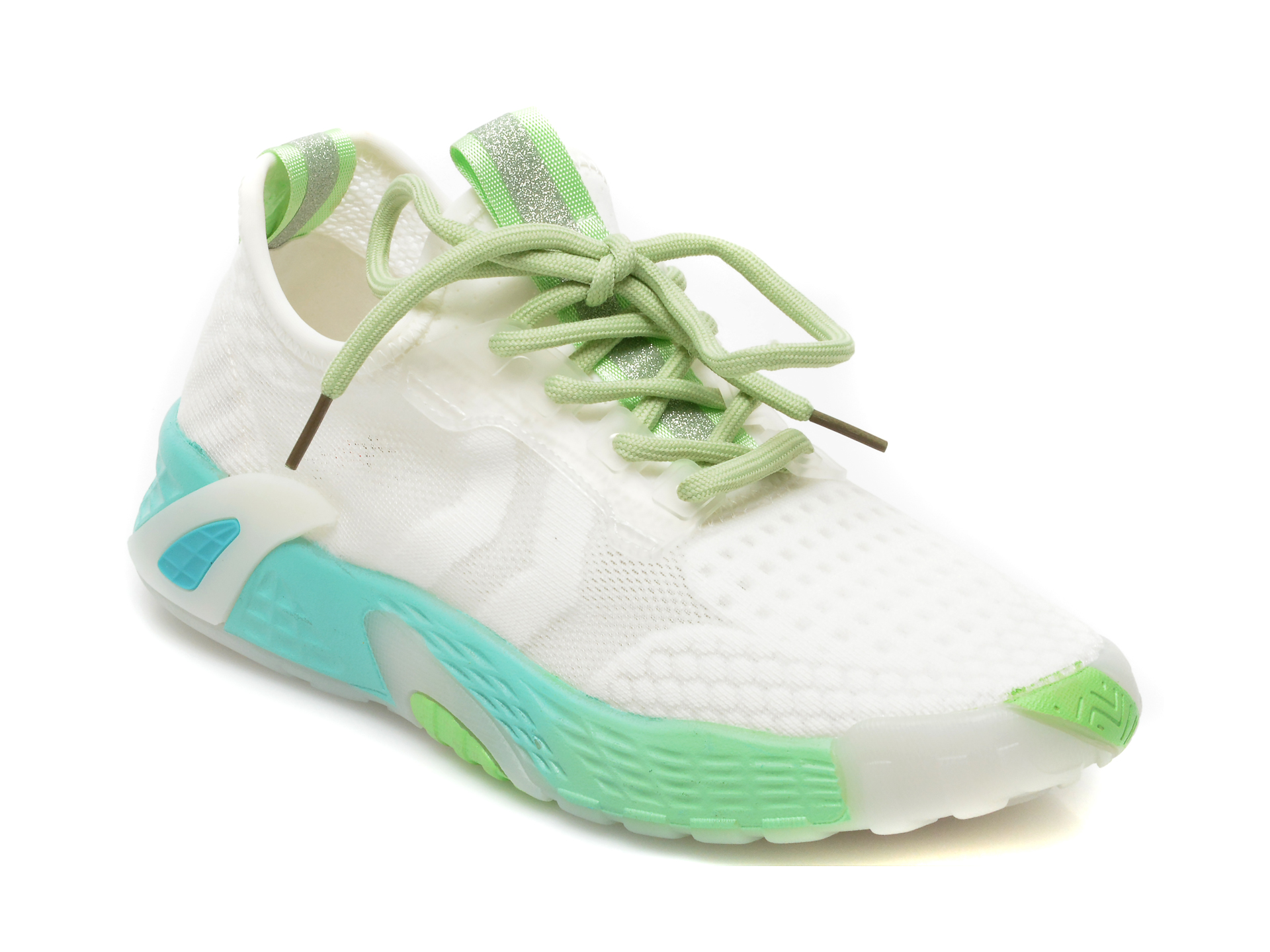 Pantofi sport GRYXX albi, 20302, din material textil