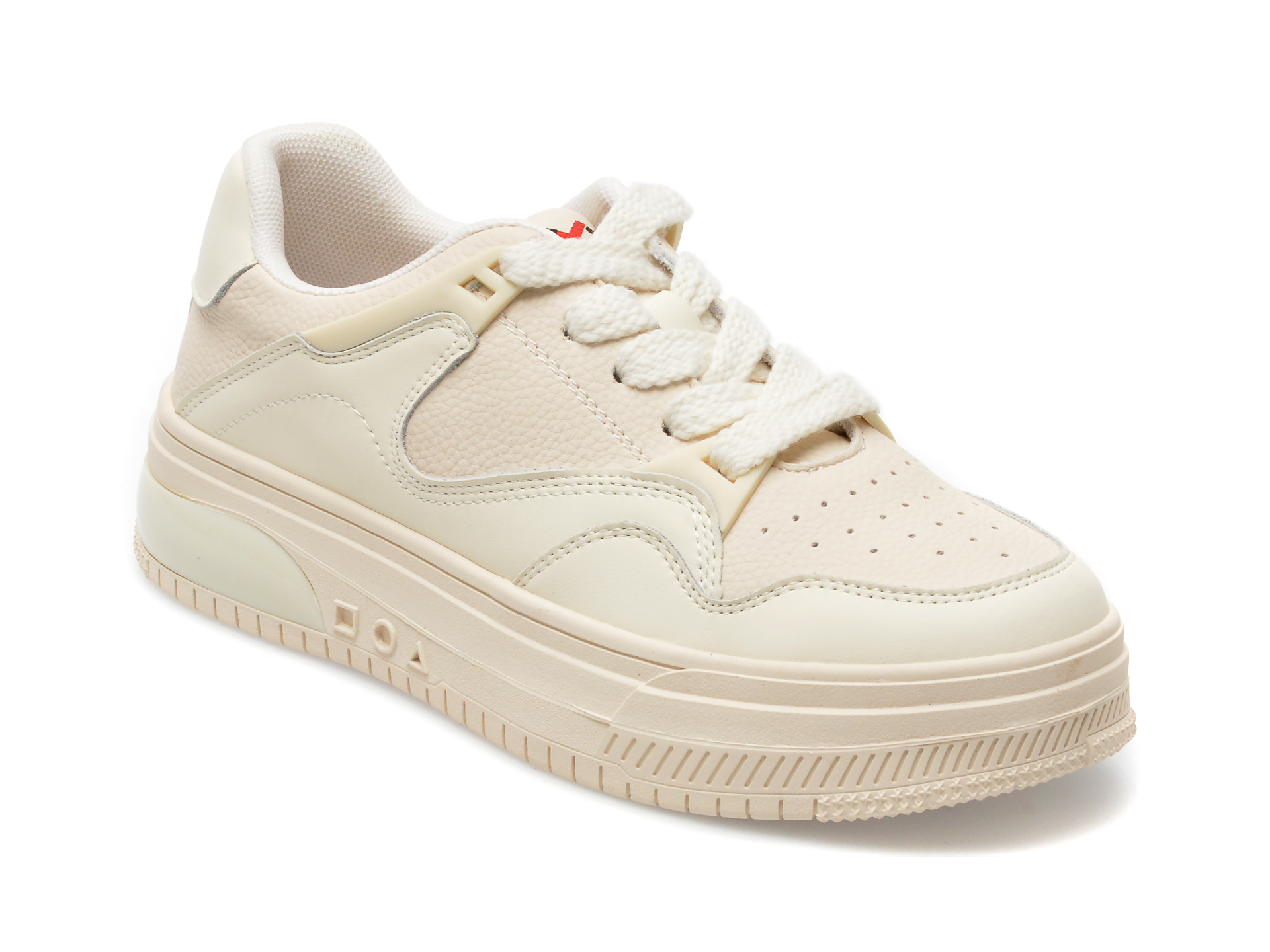 Pantofi sport GRYXX albi, A87689, din piele naturala Gryxx