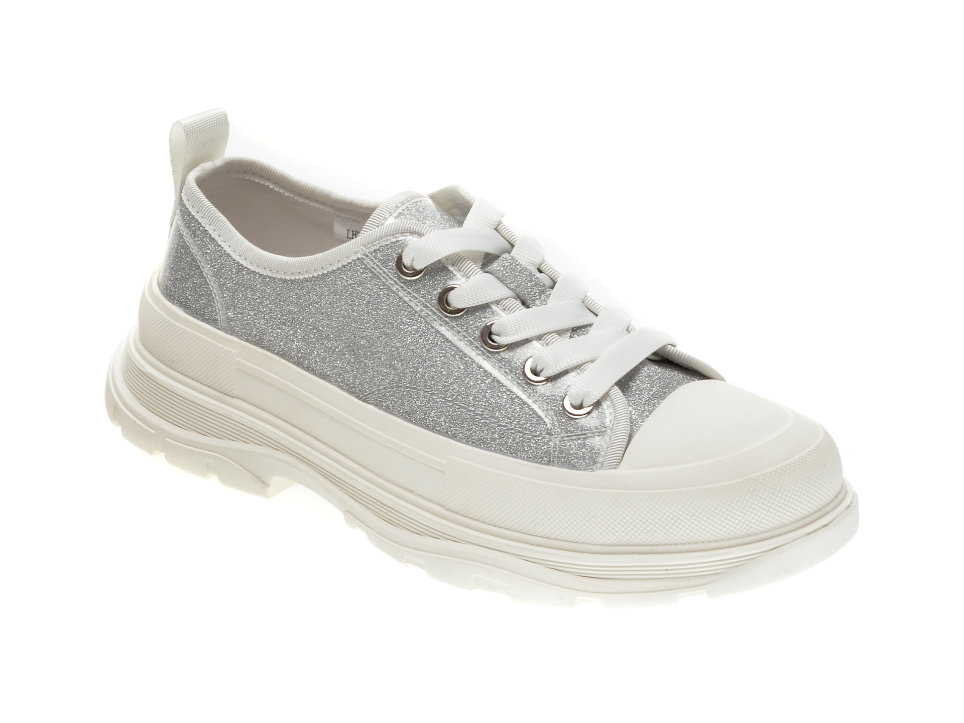 Pantofi sport GRYXX argintii, 30016, din material textil