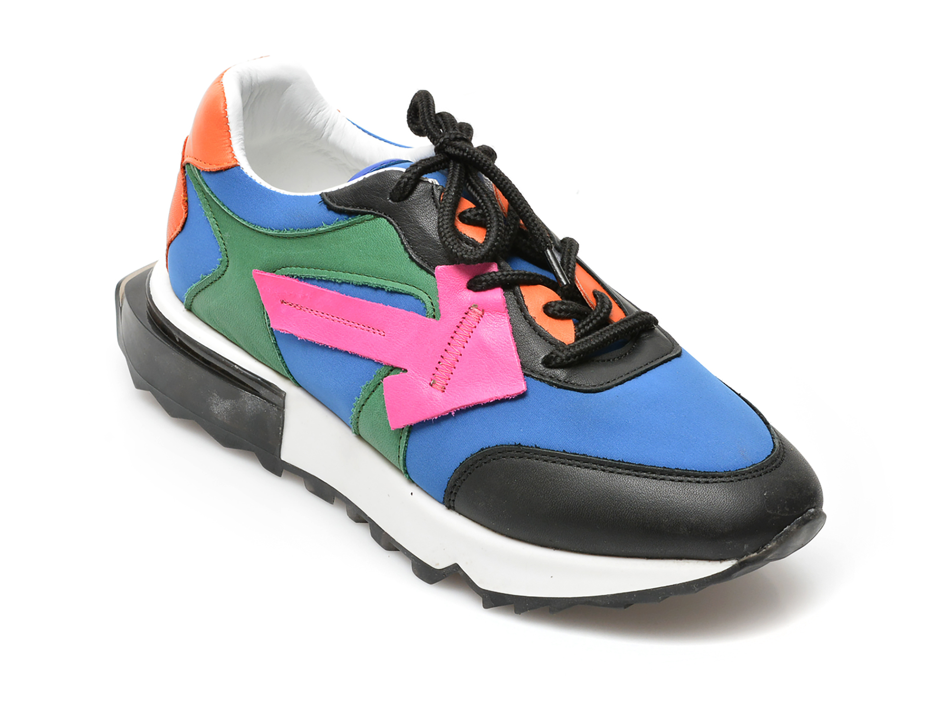 Pantofi sport GRYXX multicolori, T50159, din material textil si piele ecologica