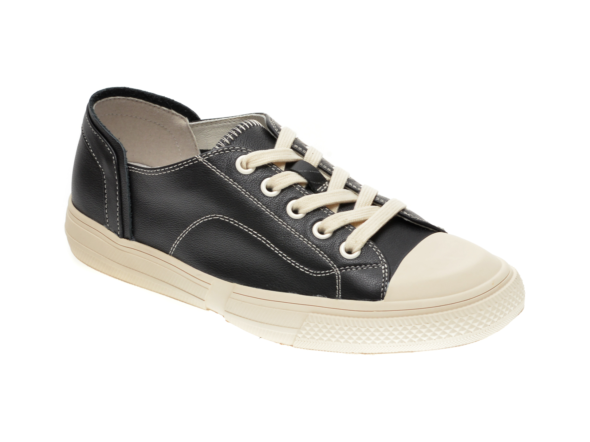Pantofi sport GRYXX negri, 6611, din piele naturala