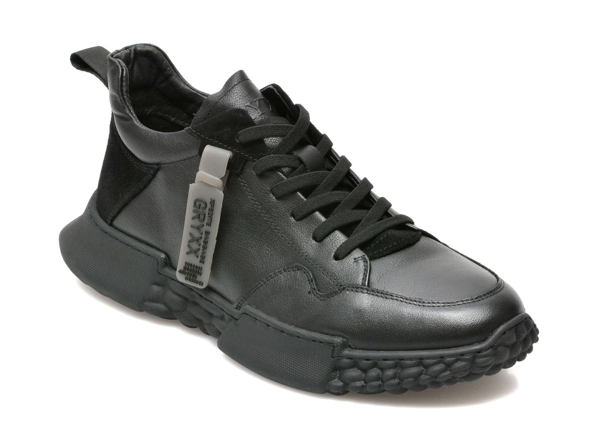 Pantofi sport GRYXX negri, 95221, din piele naturala Gryxx