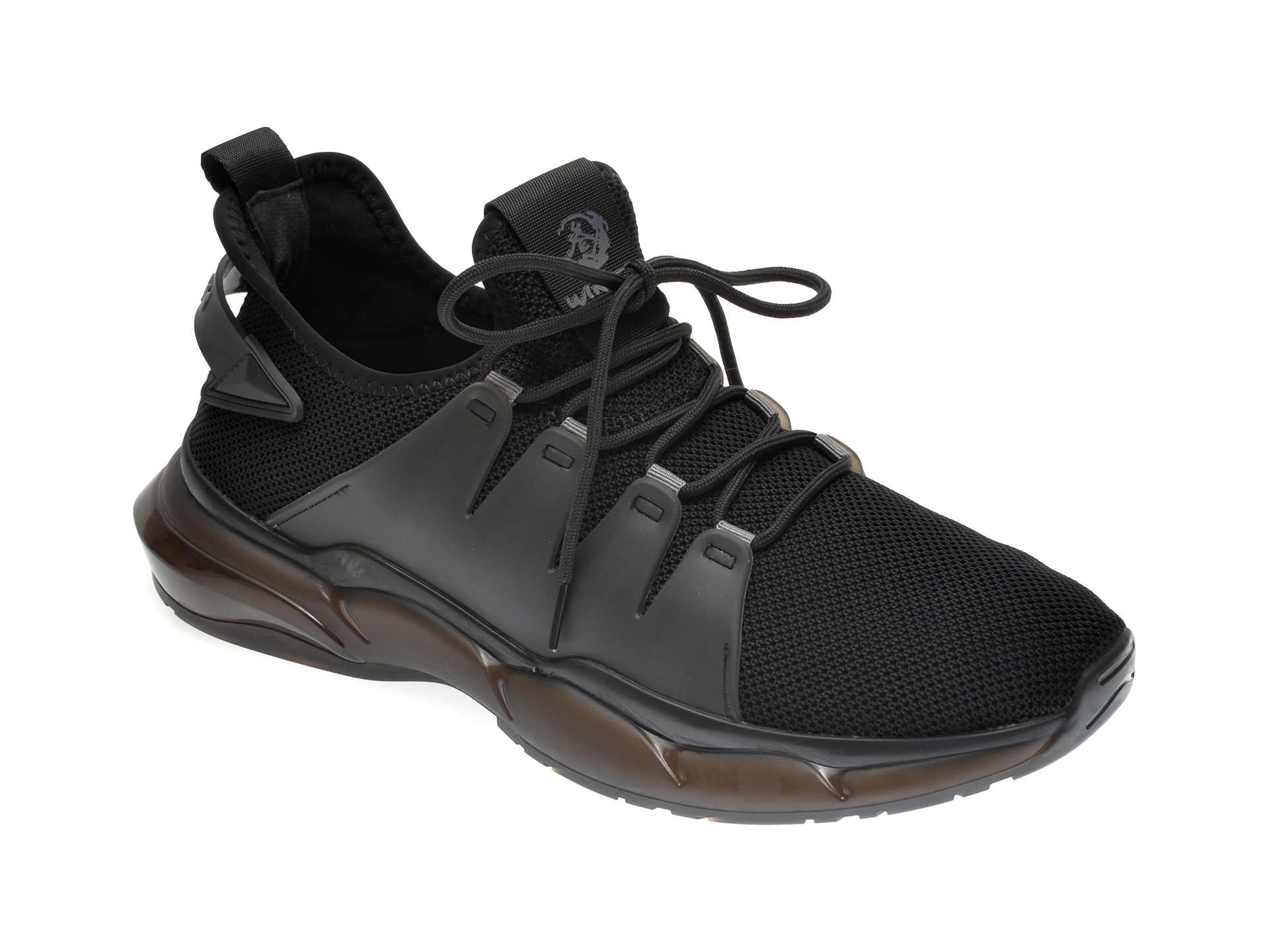 Pantofi sport GRYXX negri, D30979, din material textil