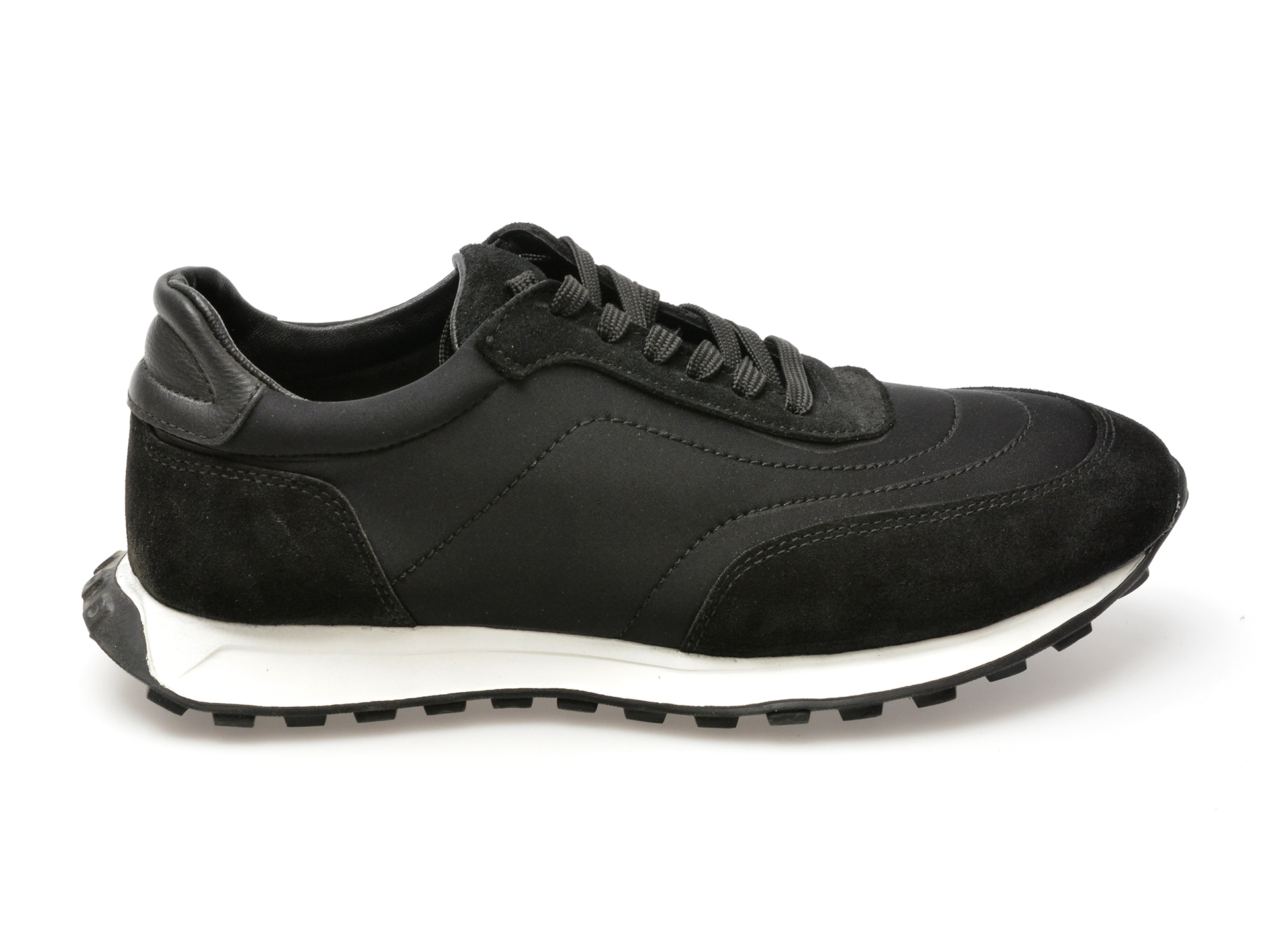 Pantofi Sport Gryxx Negri, Kl24021, Din Material Textil