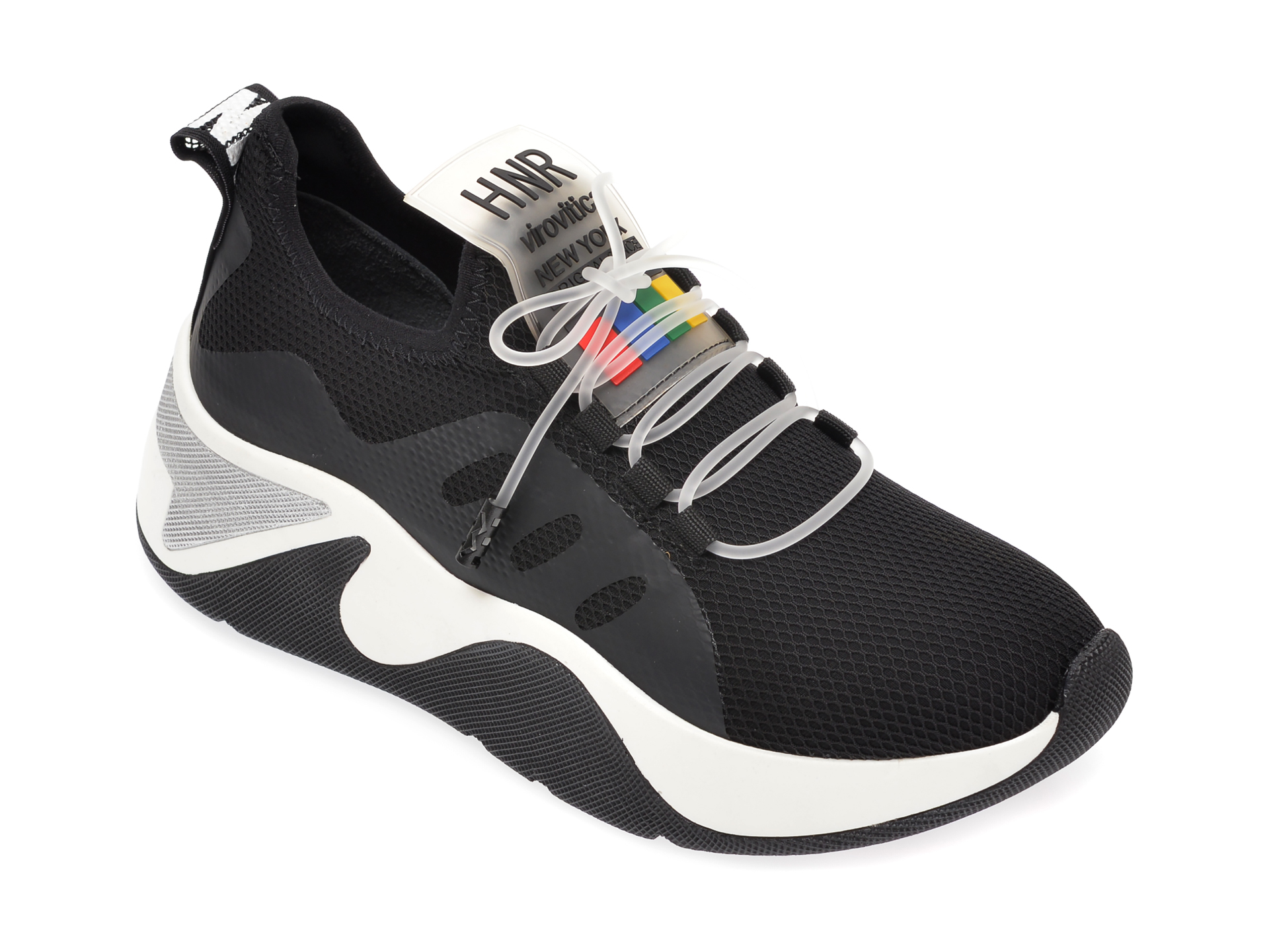Pantofi sport GRYXX negri, MK13, din material textil