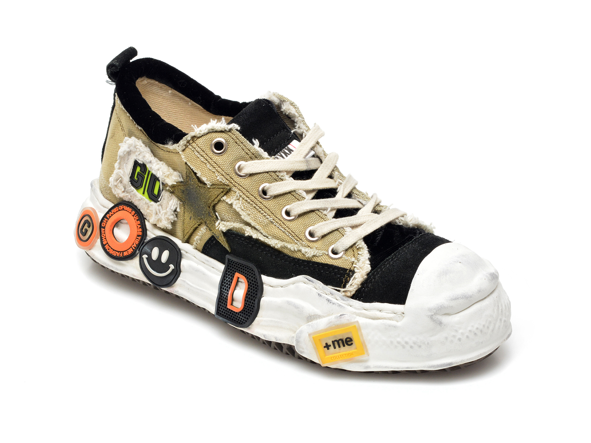 Pantofi sport GRYXX negri, UVRW224, din material textil /femei/pantofi imagine noua