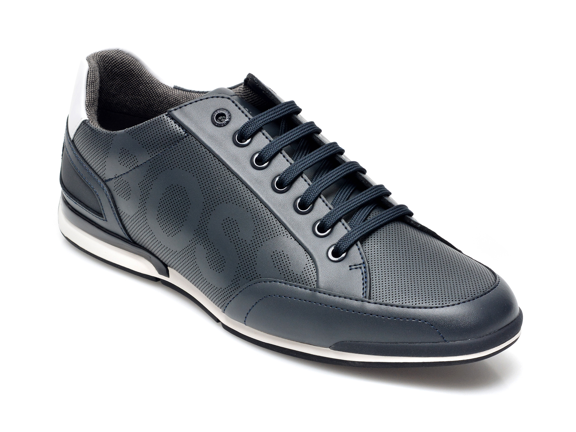 Pantofi sport HUGO BOSS bleumarin, 2031, din piele naturala
