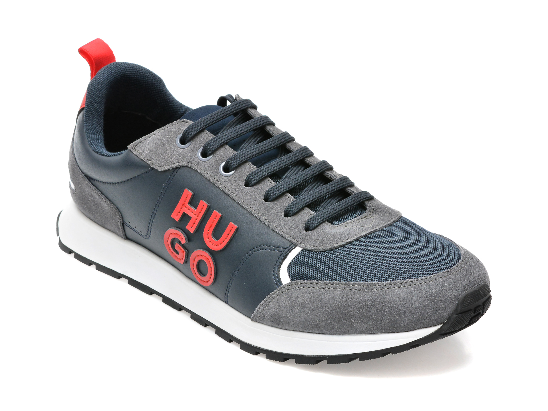 Pantofi Sport Hugo Boss Bleumarin, 303, Din Piele Ecologica