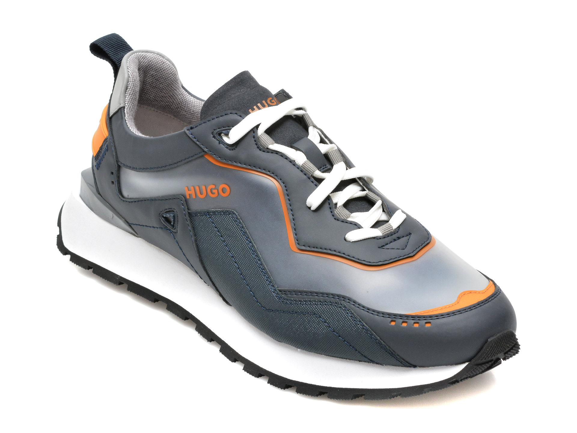 Pantofi sport HUGO BOSS bleumarin, 501, din piele ecologica 2023 ❤️ Pret Super tezyo.ro imagine noua 2022