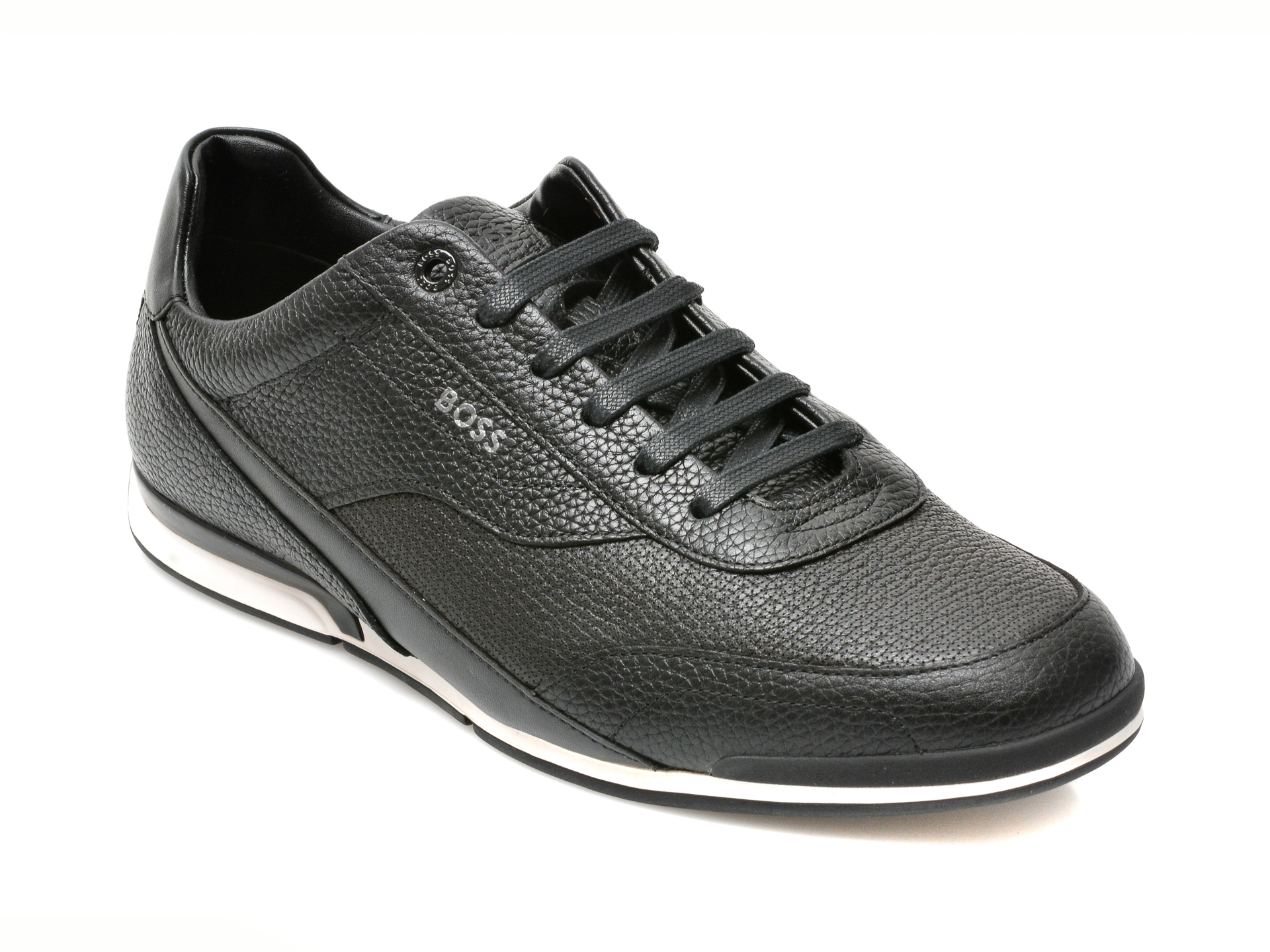 Pantofi sport HUGO BOSS negri, 378, din piele ecologica Hugo Boss