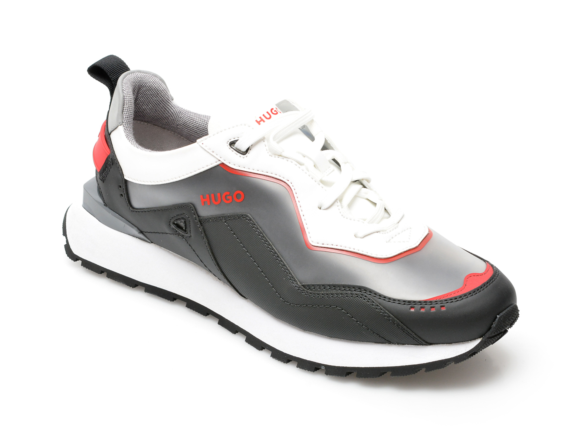 Pantofi sport HUGO BOSS negri, 501, din piele ecologica 2023 ❤️ Pret Super tezyo.ro imagine noua 2022