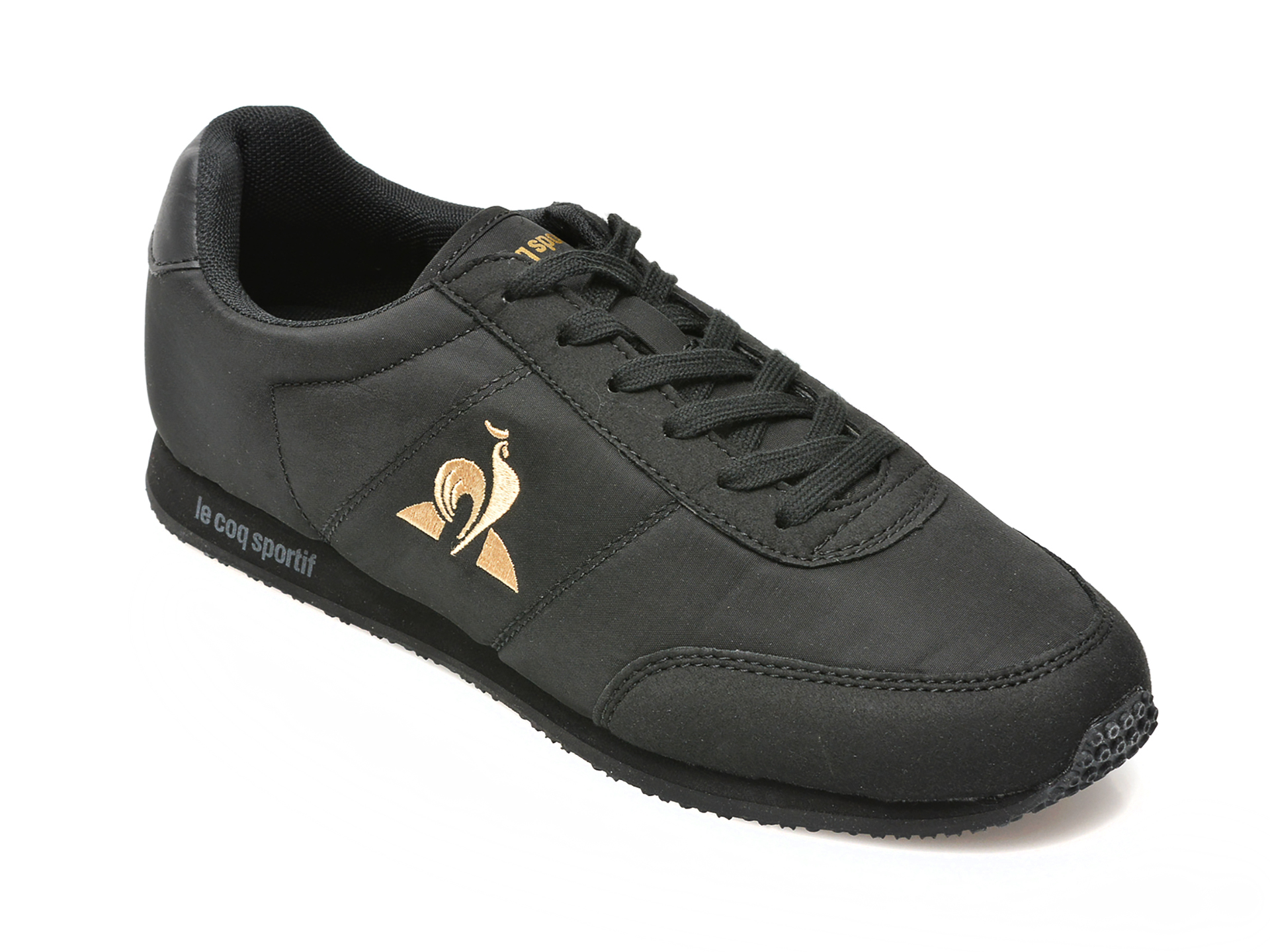 Pantofi sport LE COQ SPORTIF negri, 2210199, din material textil 2023 ❤️ Pret Super tezyo.ro imagine noua 2022