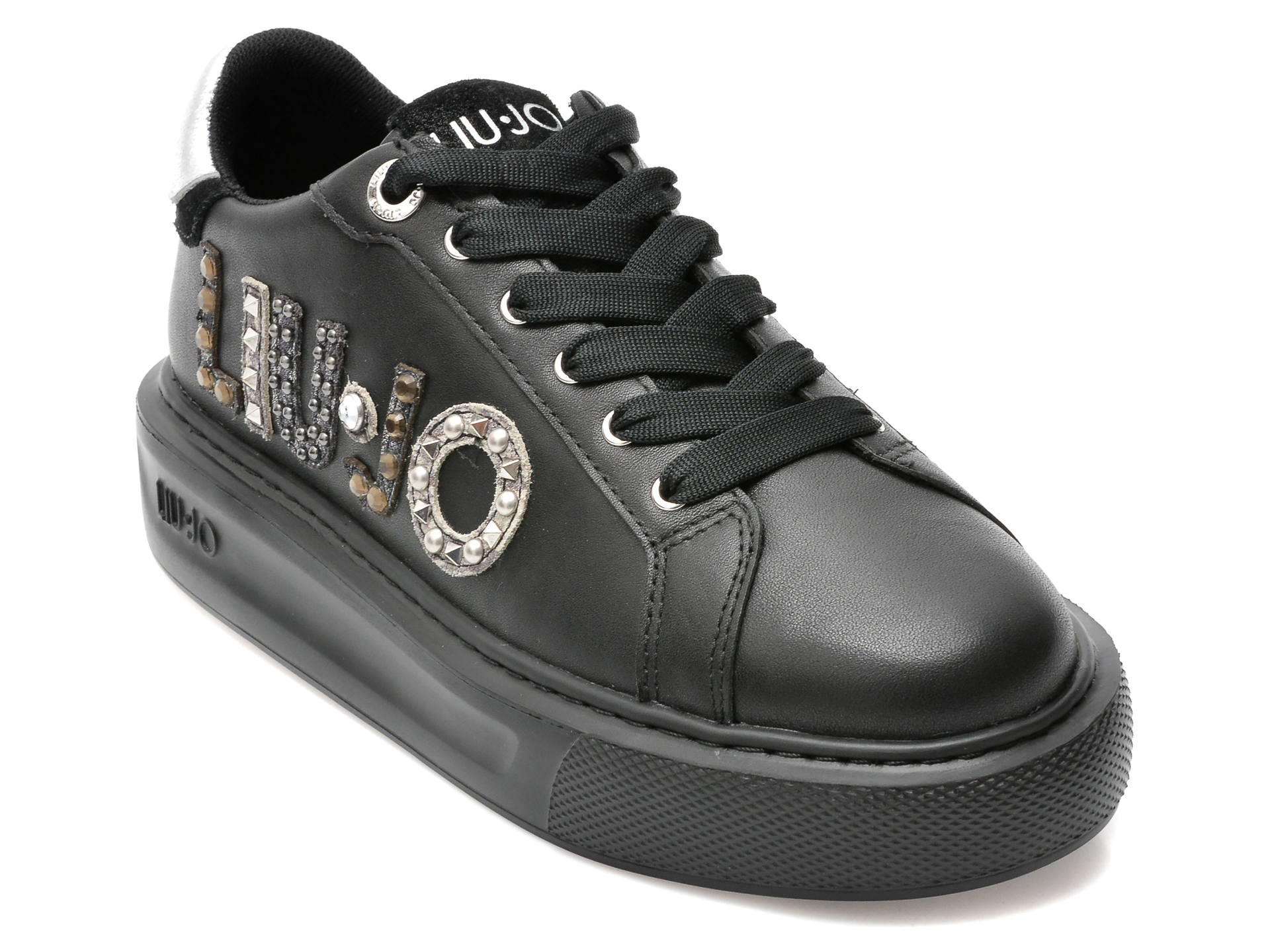 Pantofi sport LIU JO negri, KYLIE10, din piele ecologica /femei/pantofi imagine noua