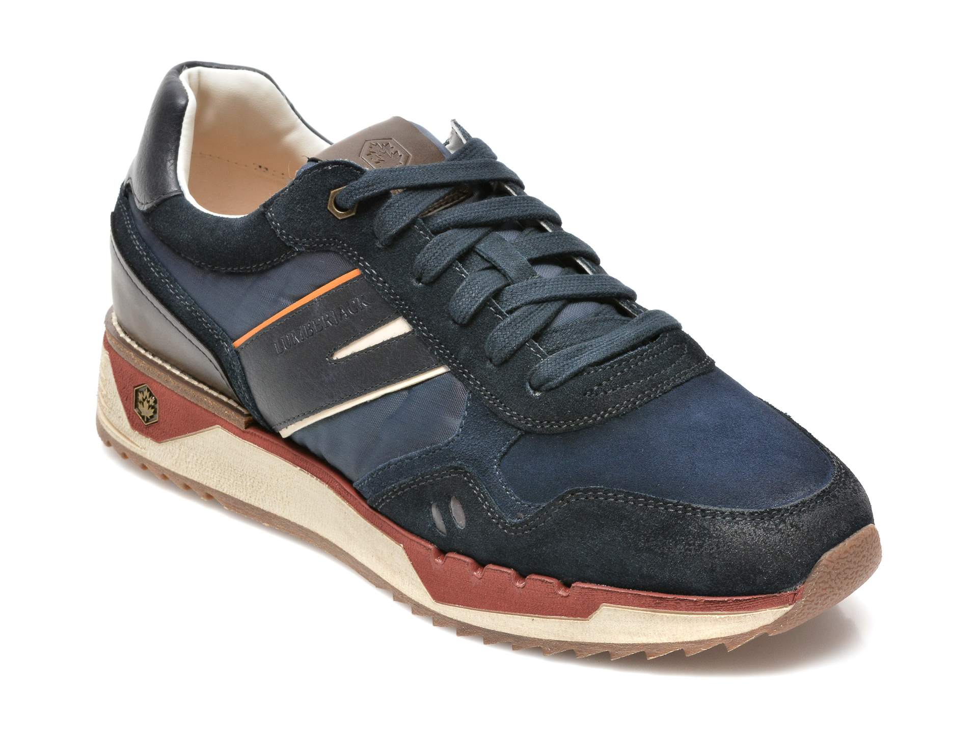 Pantofi sport LUMBERJACK bleumarin, C101001, din material textil si piele naturala