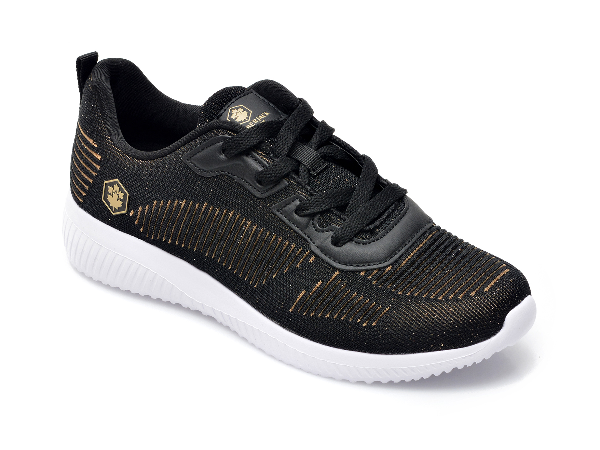 Pantofi sport LUMBERJACK negri, A921001, din material textil
