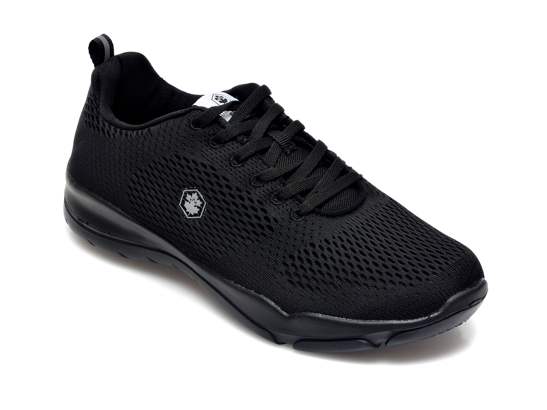 Pantofi sport LUMBERJACK negri, A941001, din material textil