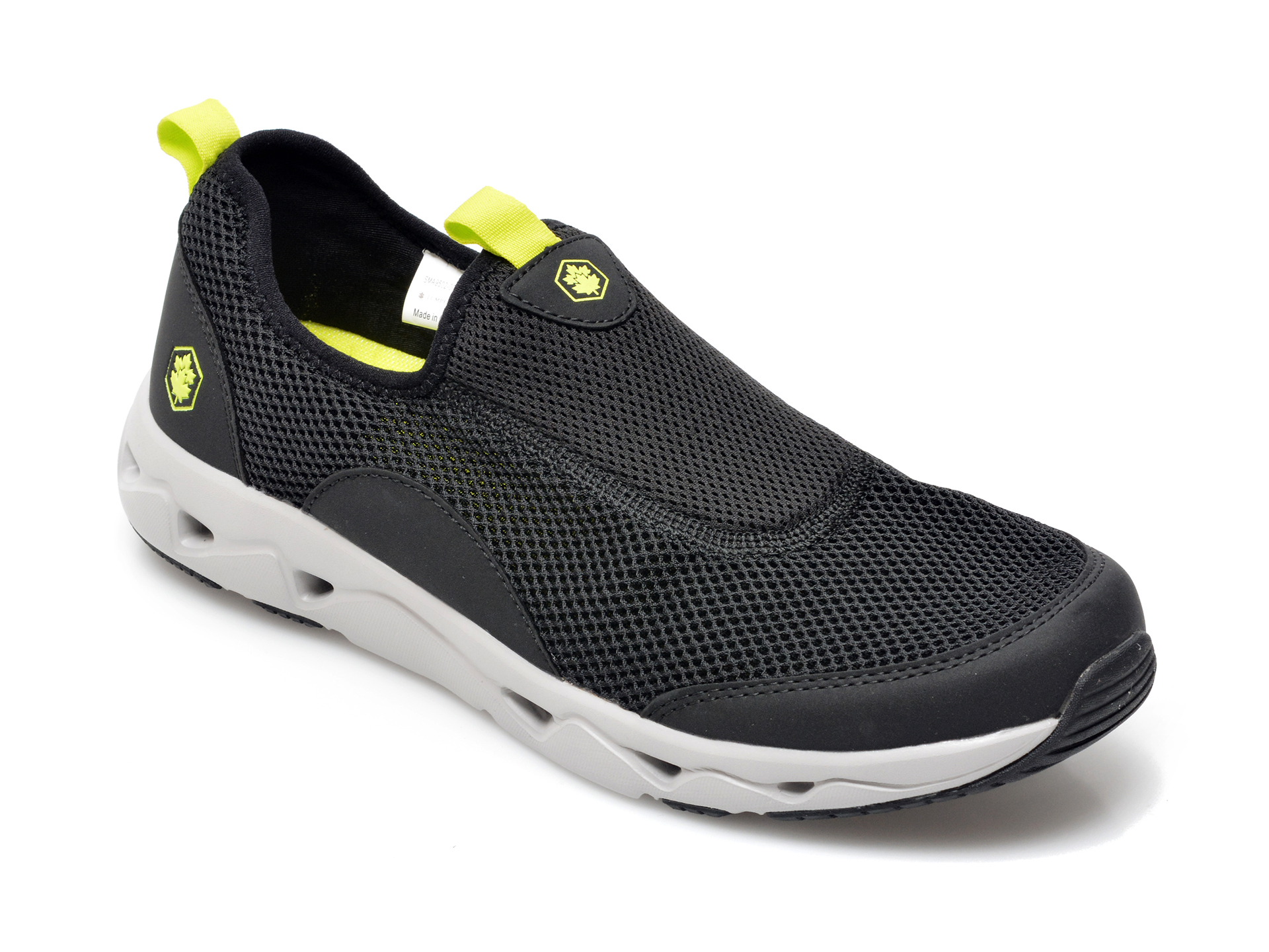 Pantofi sport LUMBERJACK negri, A950001, din material textil