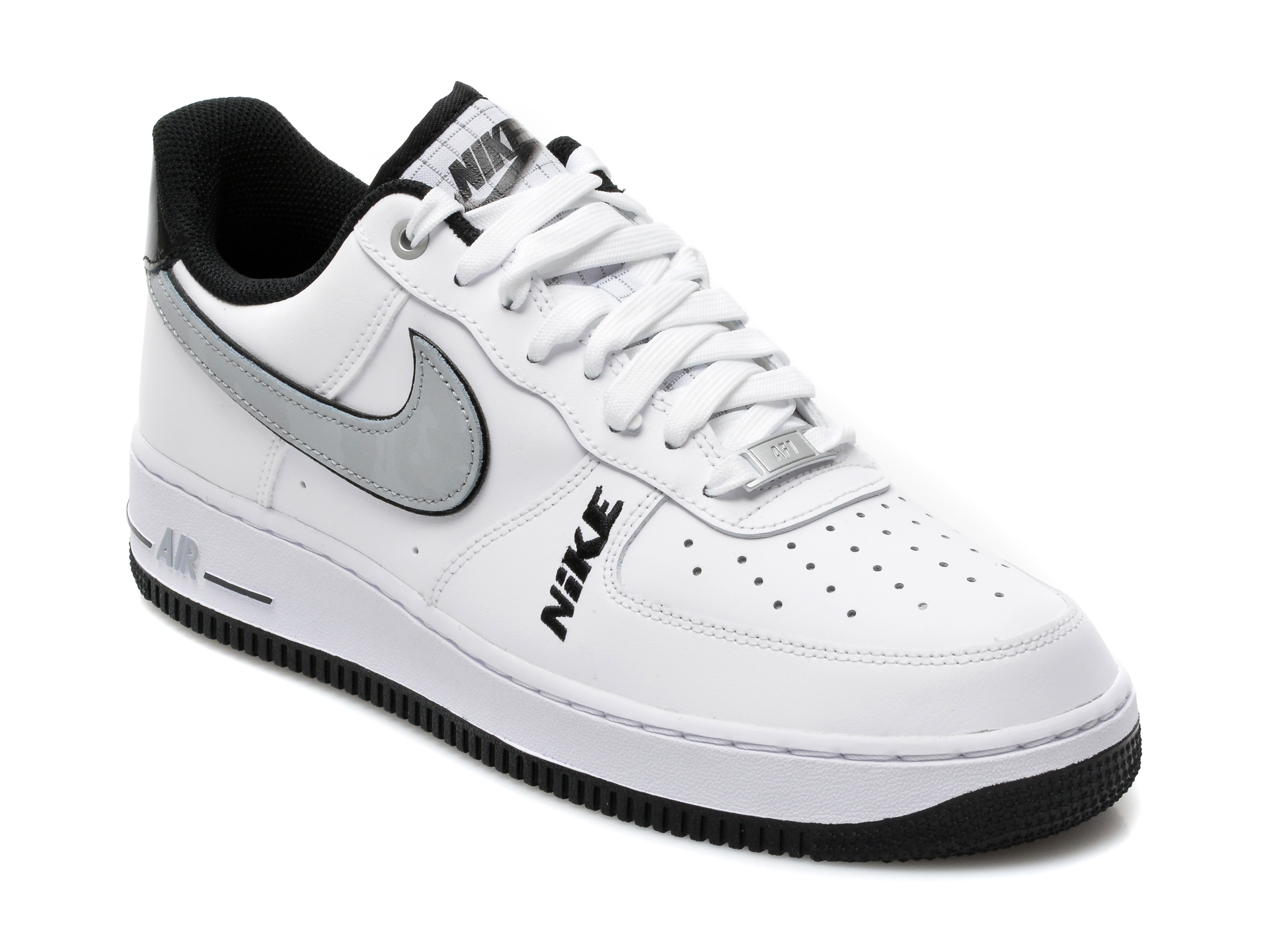 Pantofi sport NIKE albi, DC8873, din piele naturala