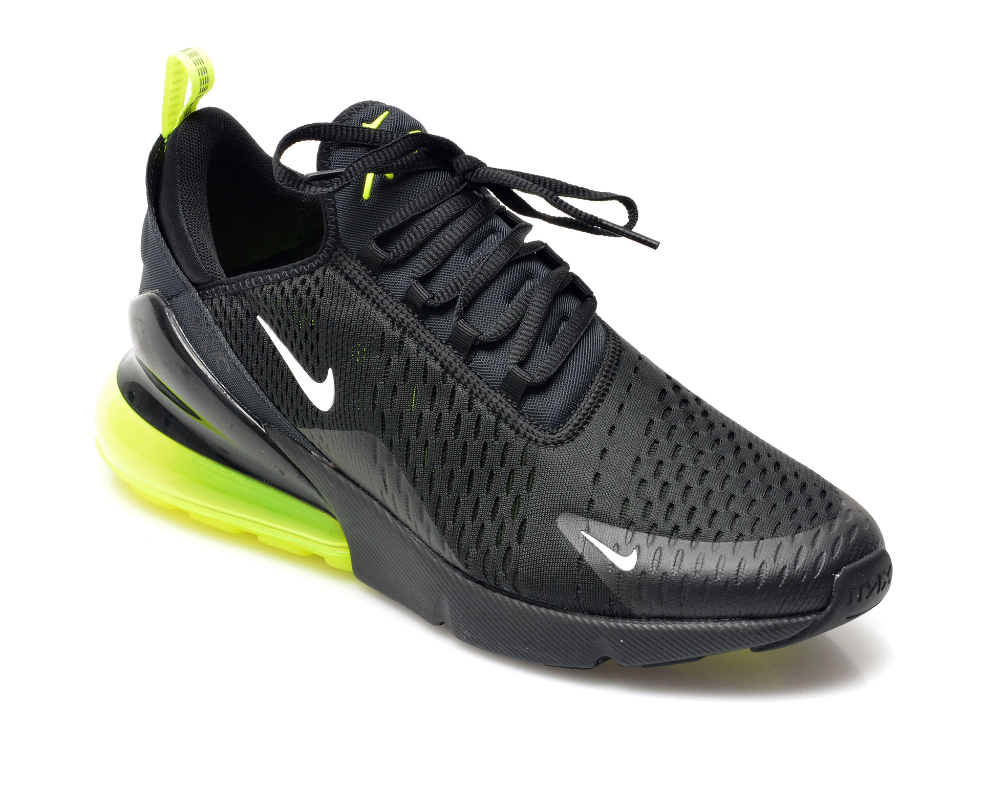 Pantofi sport NIKE negri, NIKE AIR MAX 270 ESS WT, din material textil Nike