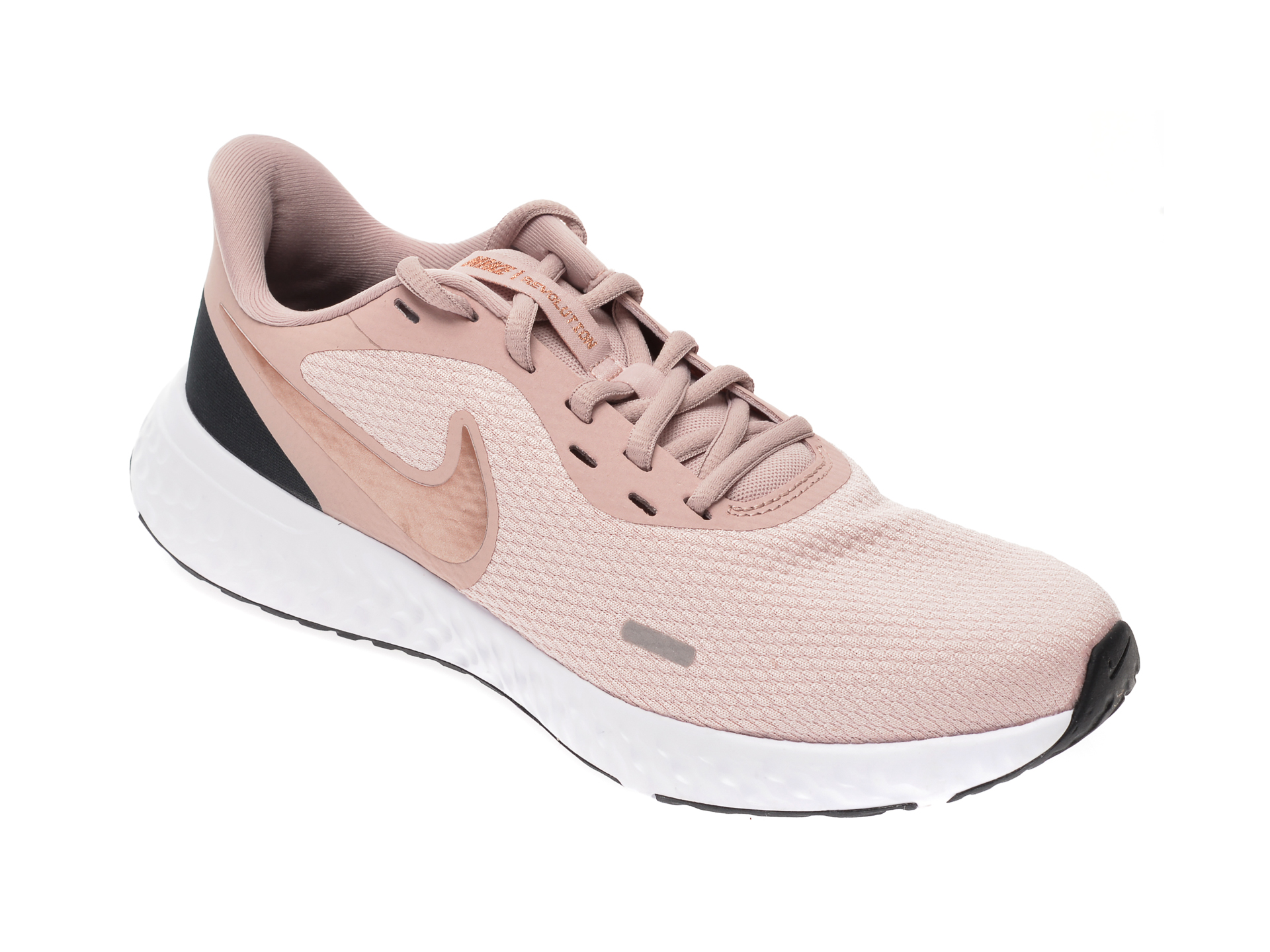 Pantofi sport NIKE roz, Revolution 5, din material textil