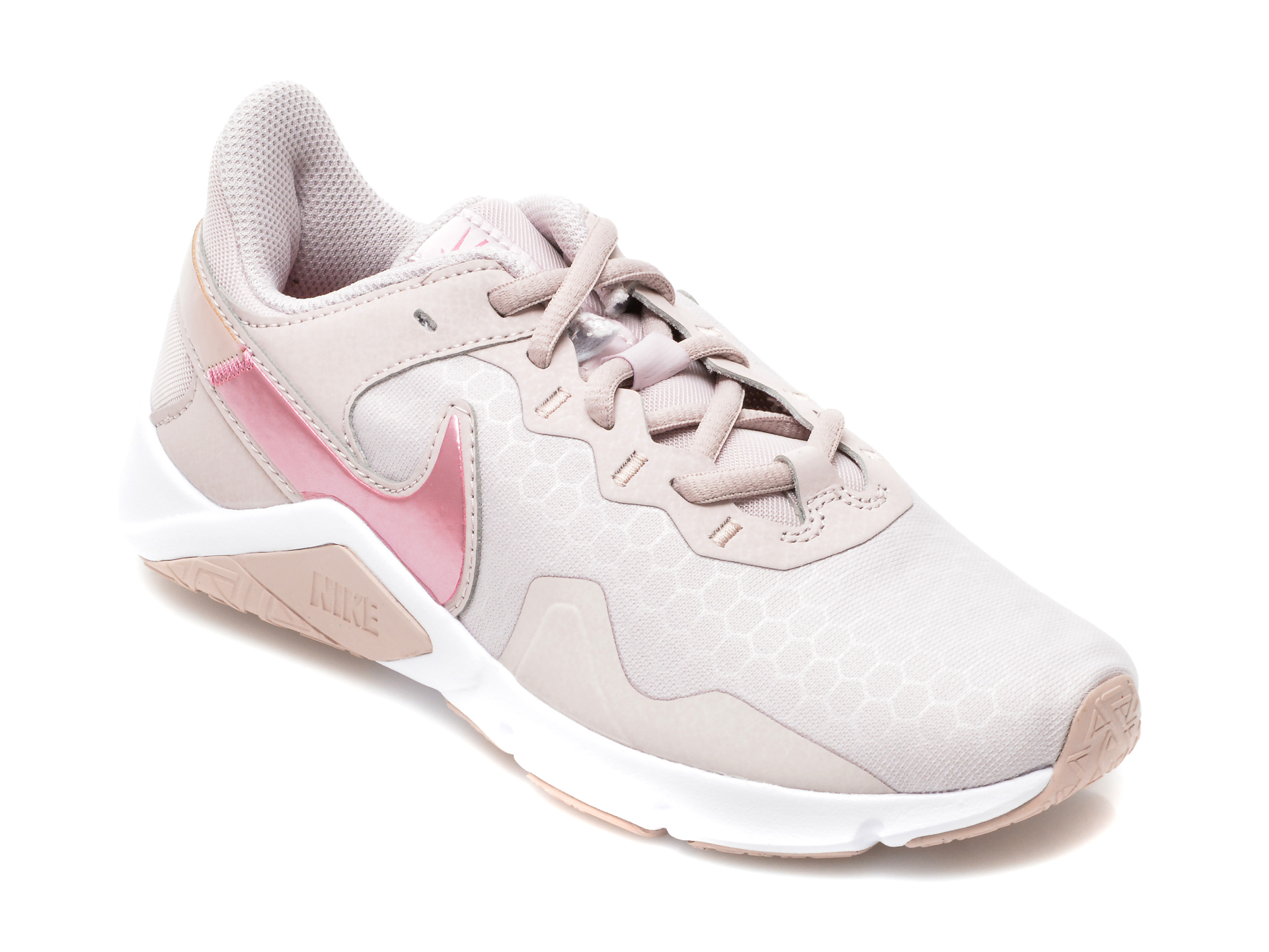 Pantofi sport NIKE roz, WMNS NIKE LEGEND ESSENTIAL 2, din material textil Nike imagine reduceri