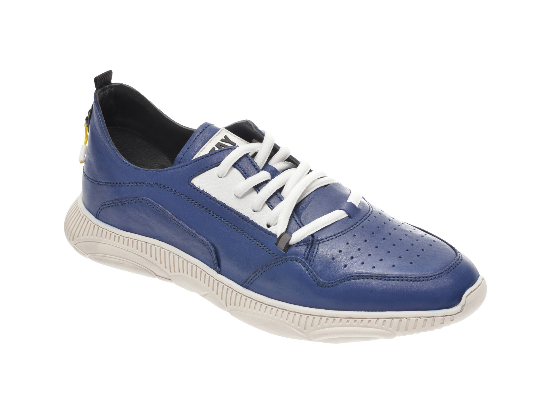 Pantofi sport OTTER bleumarin, 37101, din piele naturala