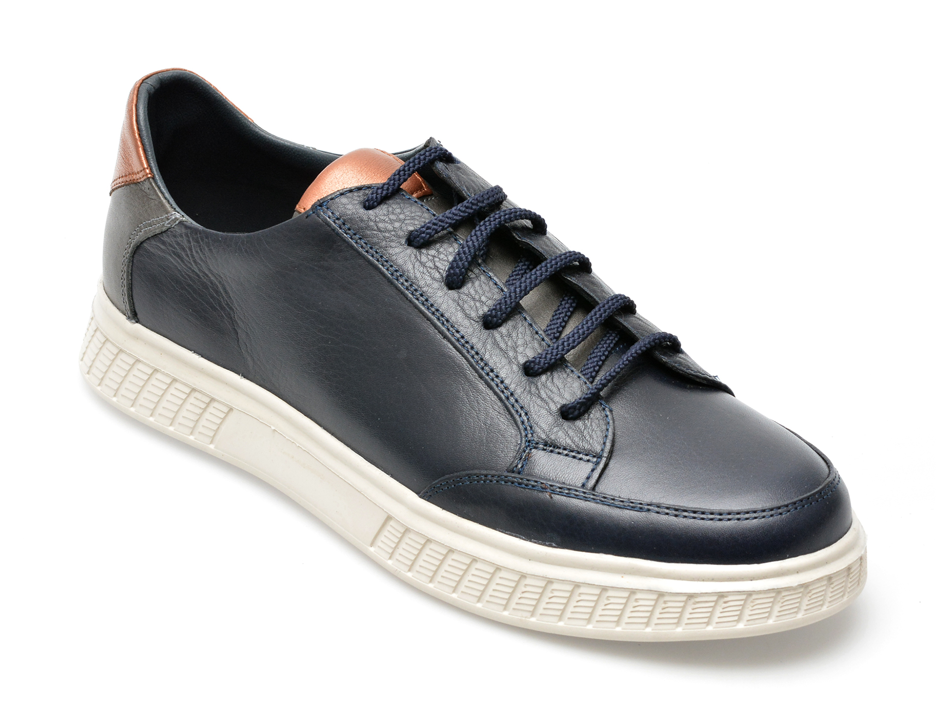 Pantofi sport OTTER bleumarin, EF426, din piele naturala barbati 2023-09-21