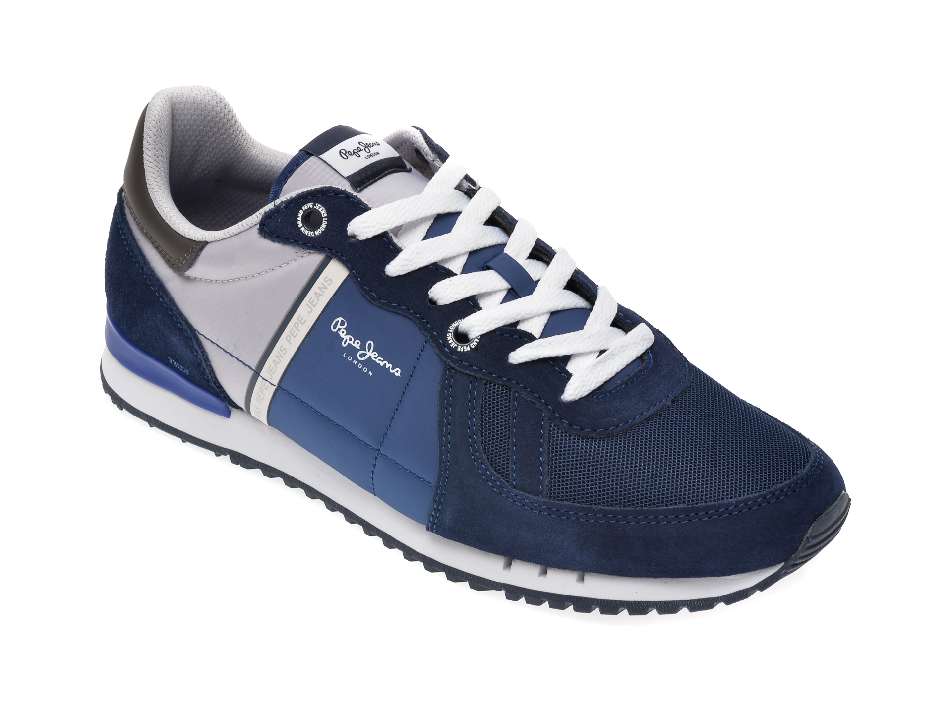 Pantofi sport PEPE JEANS bleumarin, MS30612, din material textil