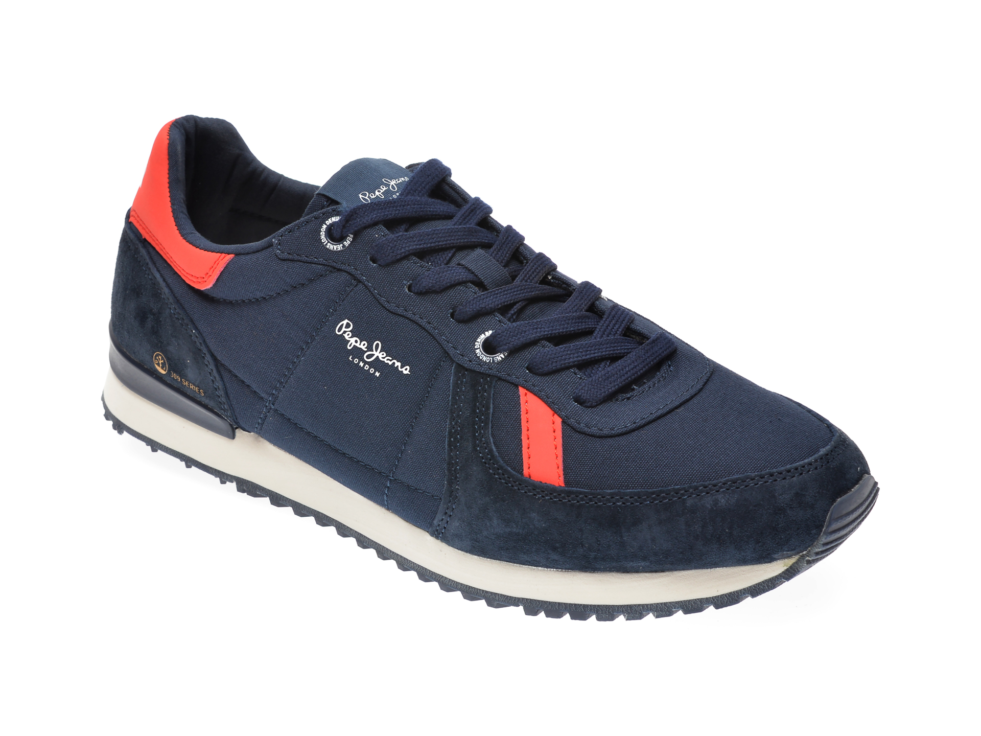 Pantofi sport PEPE JEANS bleumarin, MS30614, din material textil