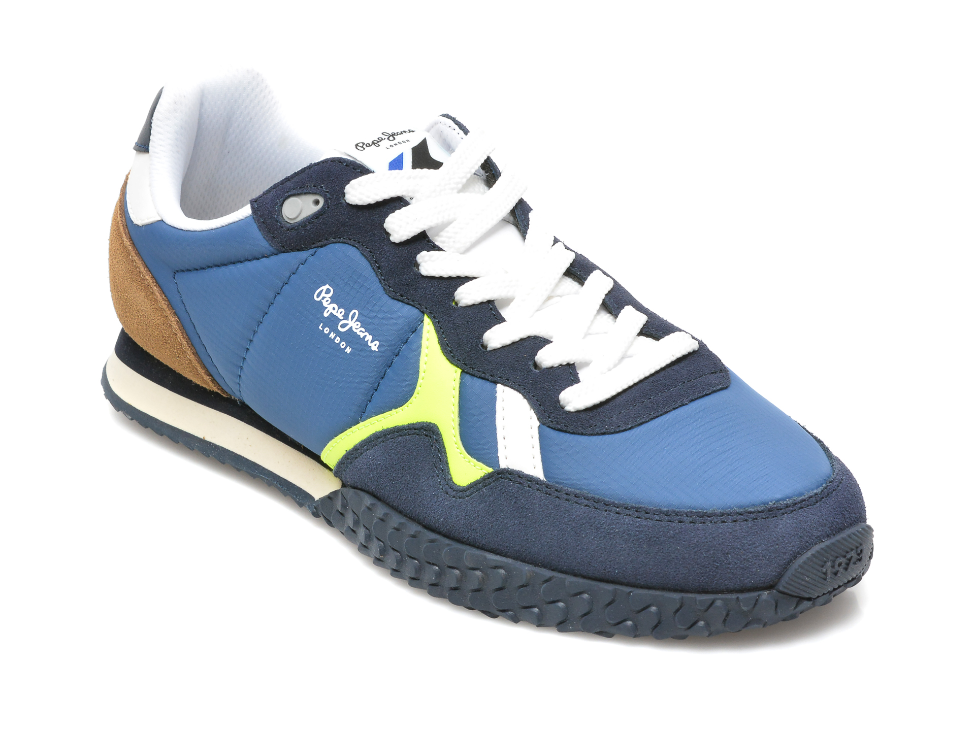 Pantofi sport PEPE JEANS bleumarin, MS30819, din material textil Pepe Jeans