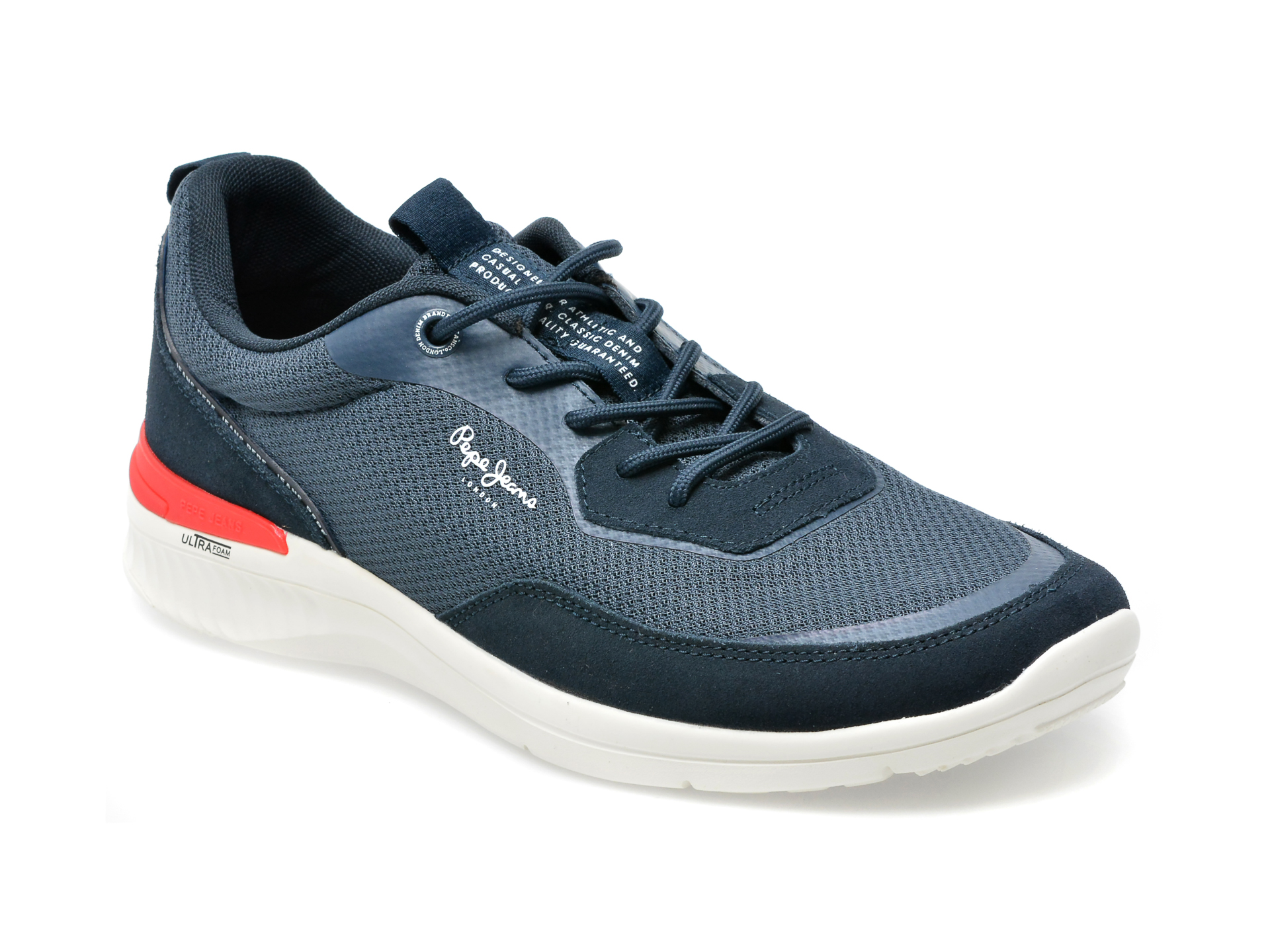 Pantofi sport PEPE JEANS bleumarin, MS30926, din material textil barbati 2023-09-21