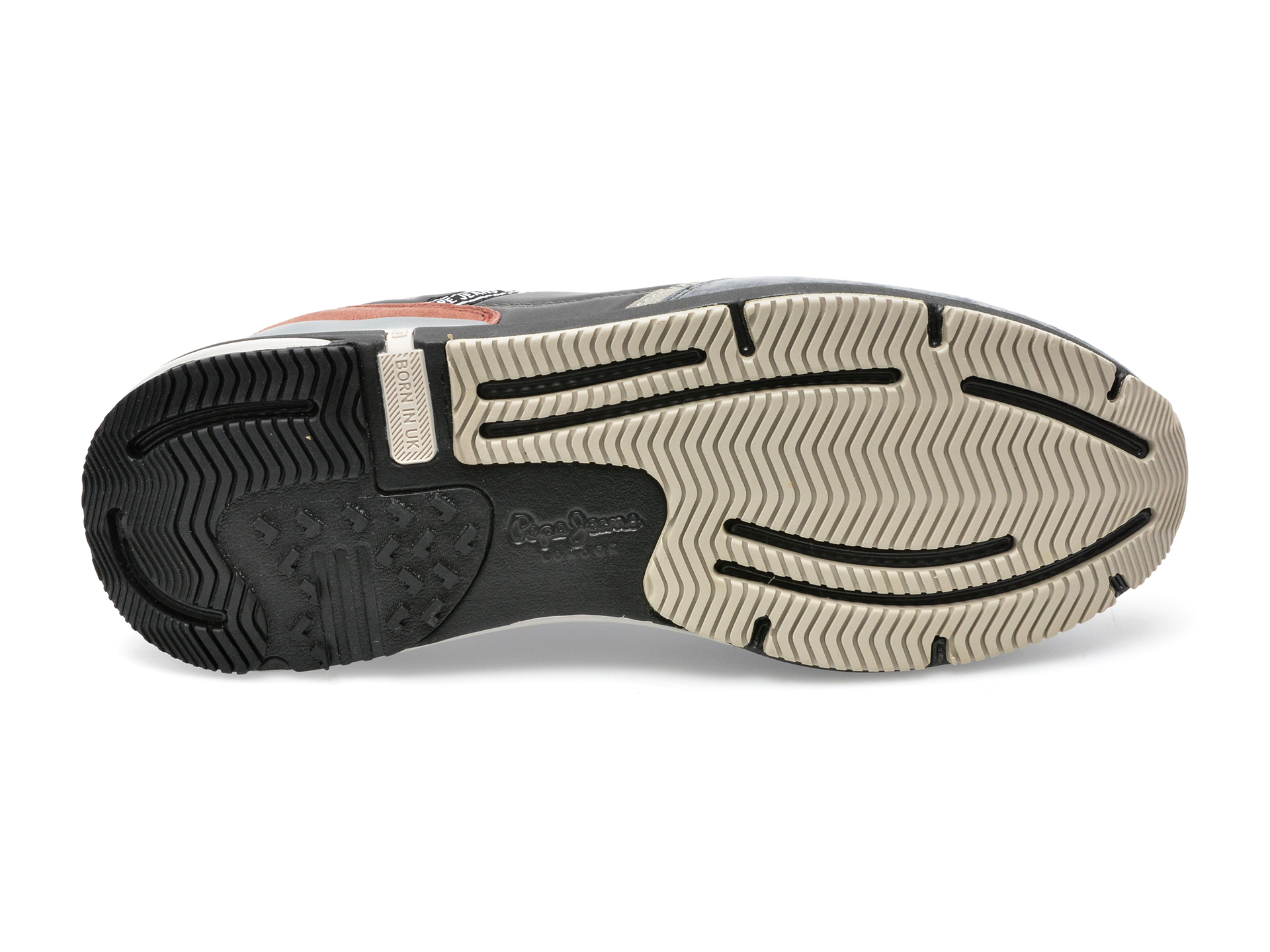 Poze Pantofi sport PEPE JEANS gri, MS30863, din material textil si piele naturala Tezyo