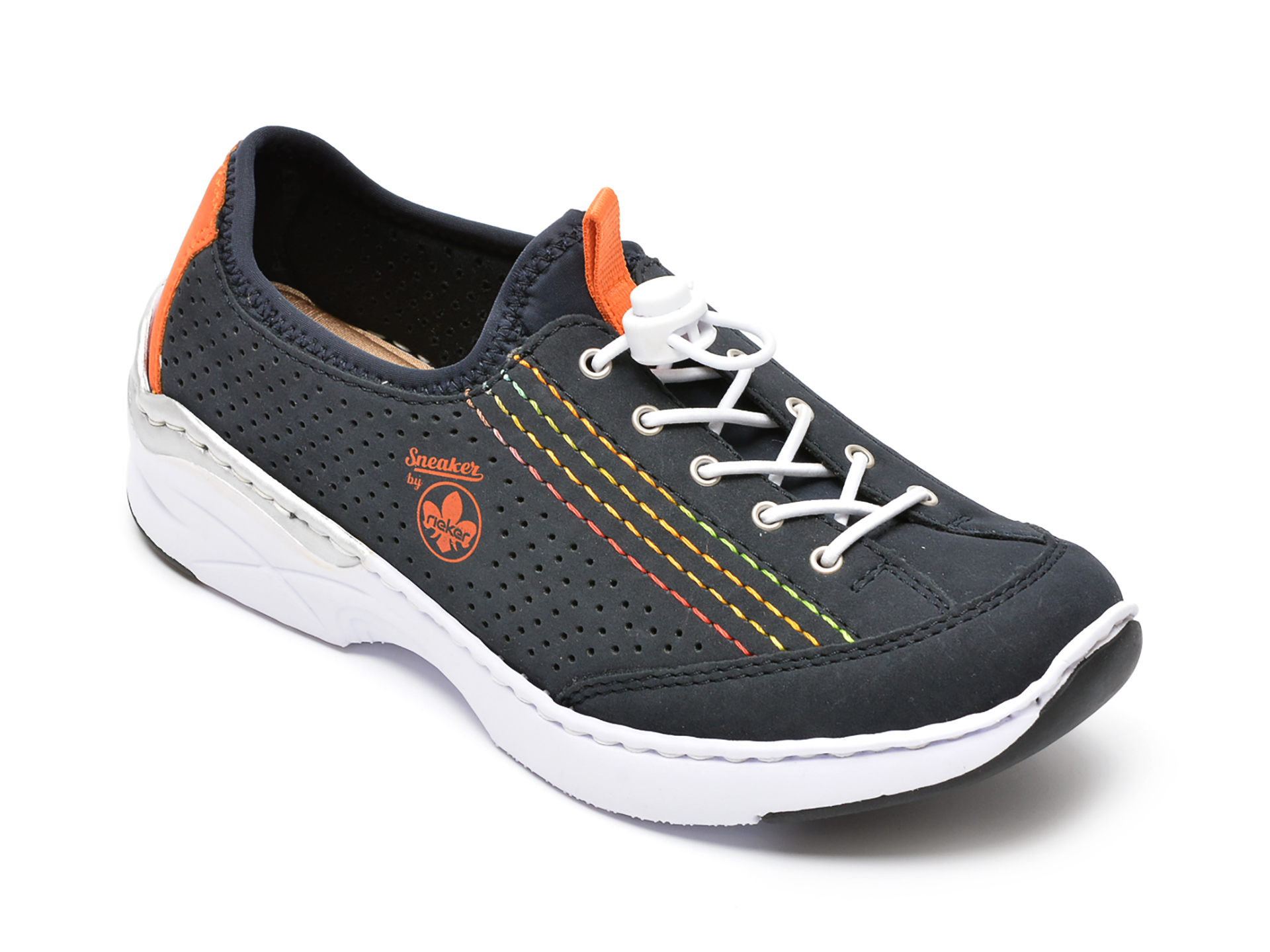 Pantofi sport RIEKER bleumarin, M02G9, din piele ecologica 2023 ❤️ Pret Super tezyo.ro imagine noua 2022