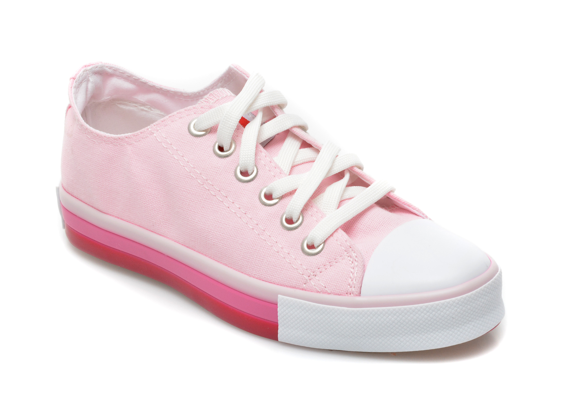 Pantofi sport ROCK STAR roz, UMT101, din material textil