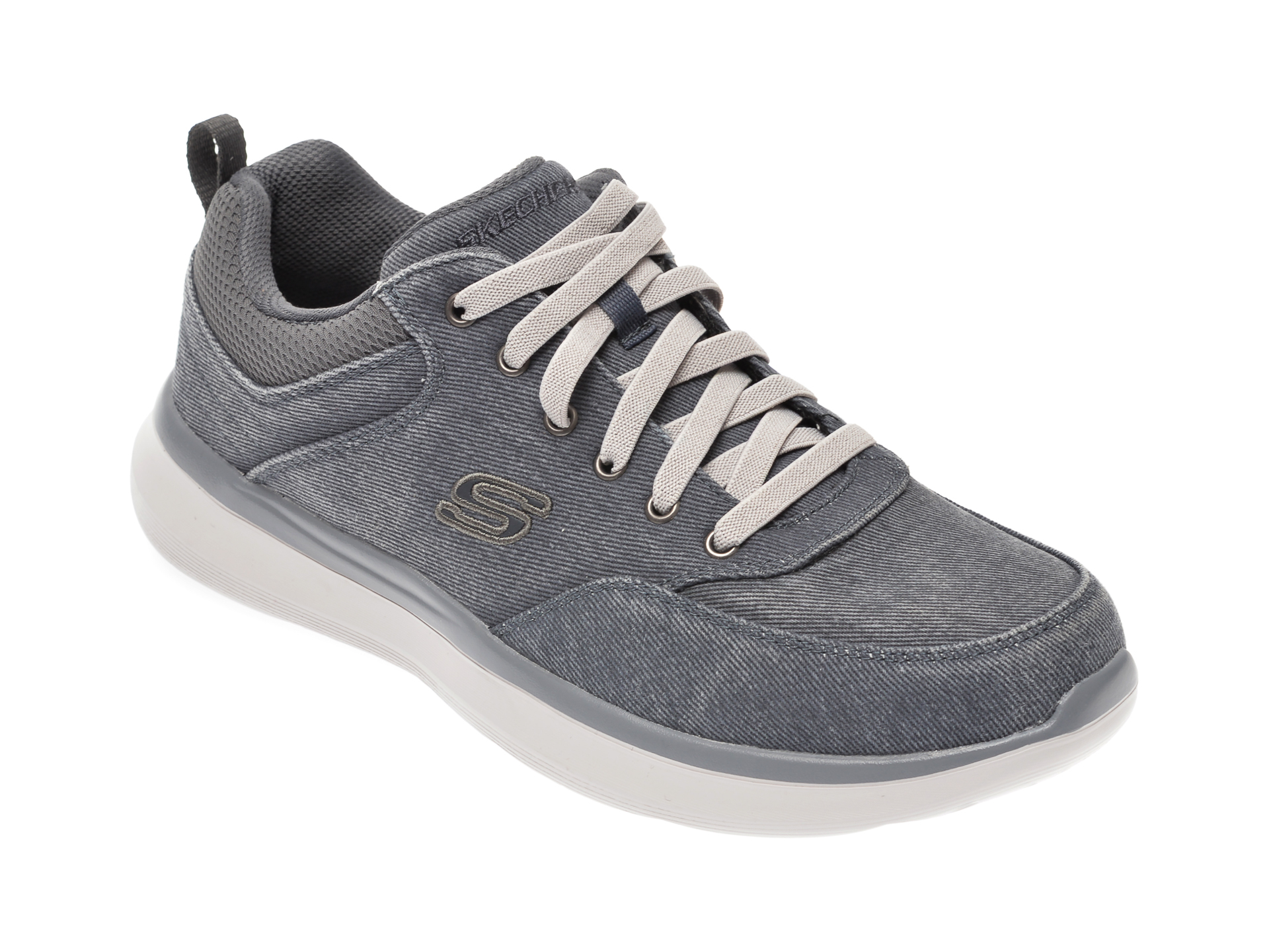 Pantofi sport SKECHERS albastri, Delson 2.0 Kemper, din material textil